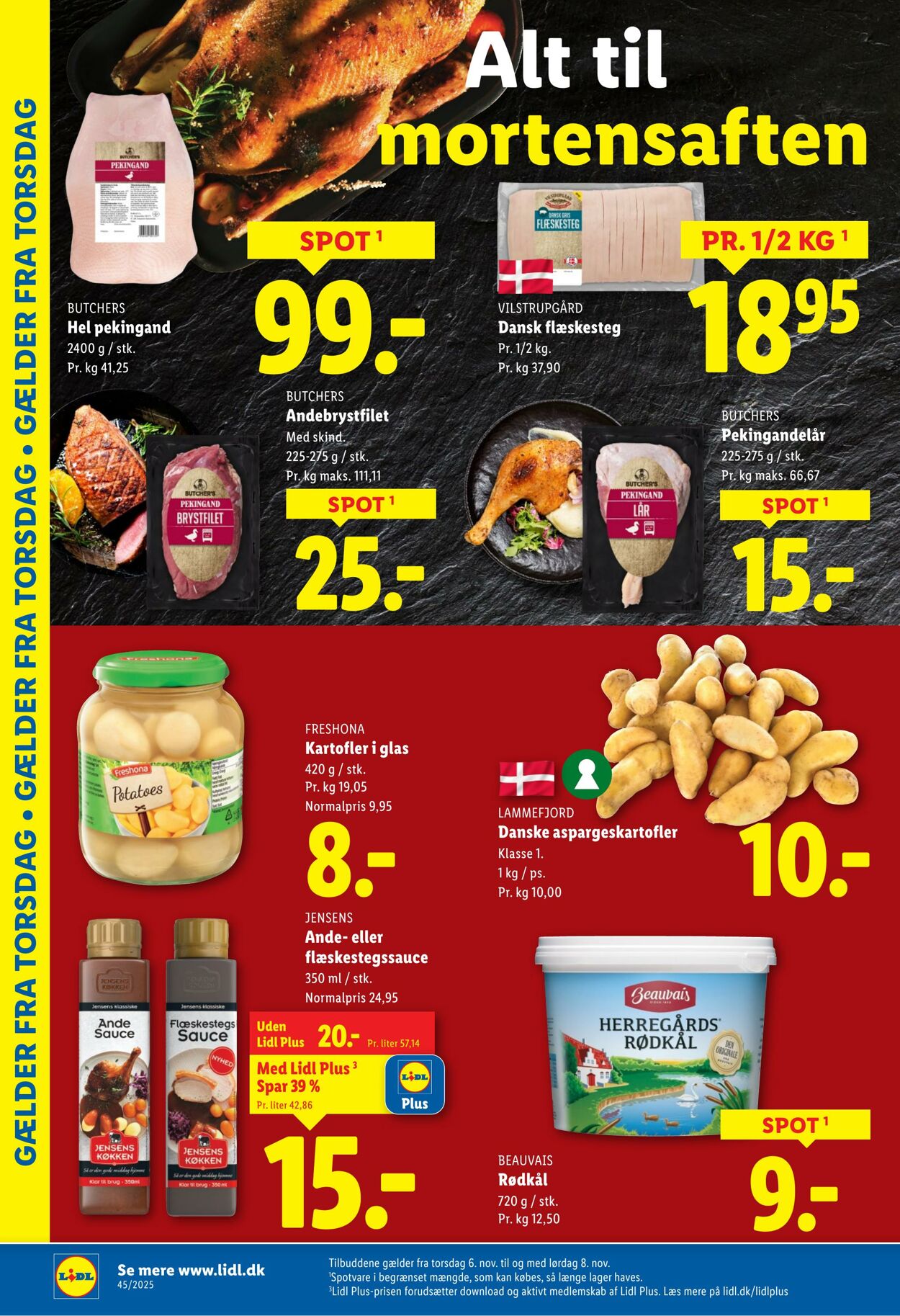 Tilbud Lidl 01.11.2025 - 08.11.2025