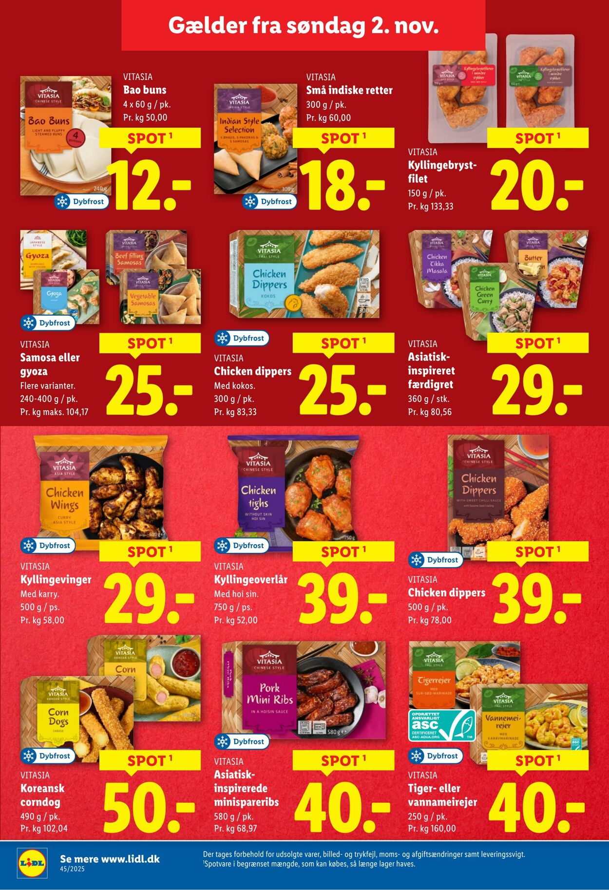Tilbud Lidl 01.11.2025 - 08.11.2025