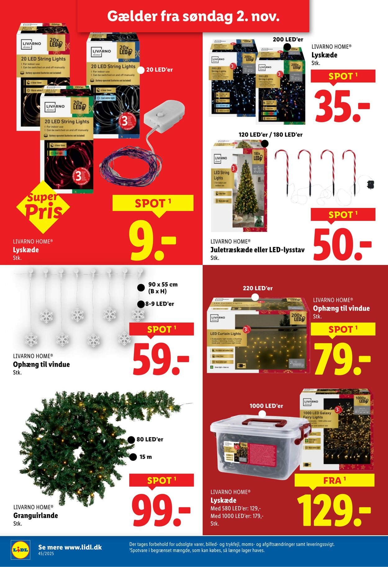 Tilbud Lidl 01.11.2025 - 08.11.2025