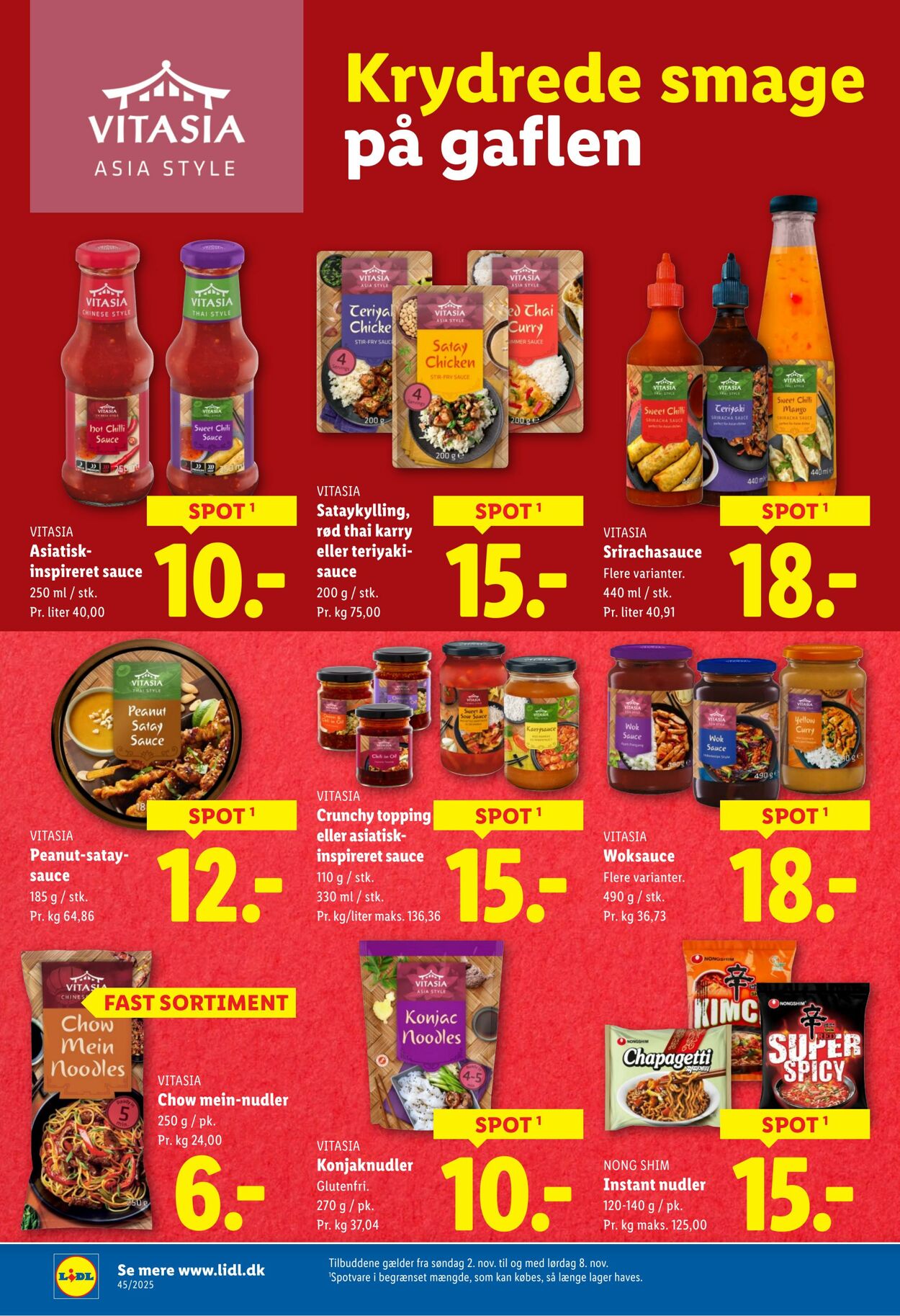 Tilbud Lidl 01.11.2025 - 08.11.2025