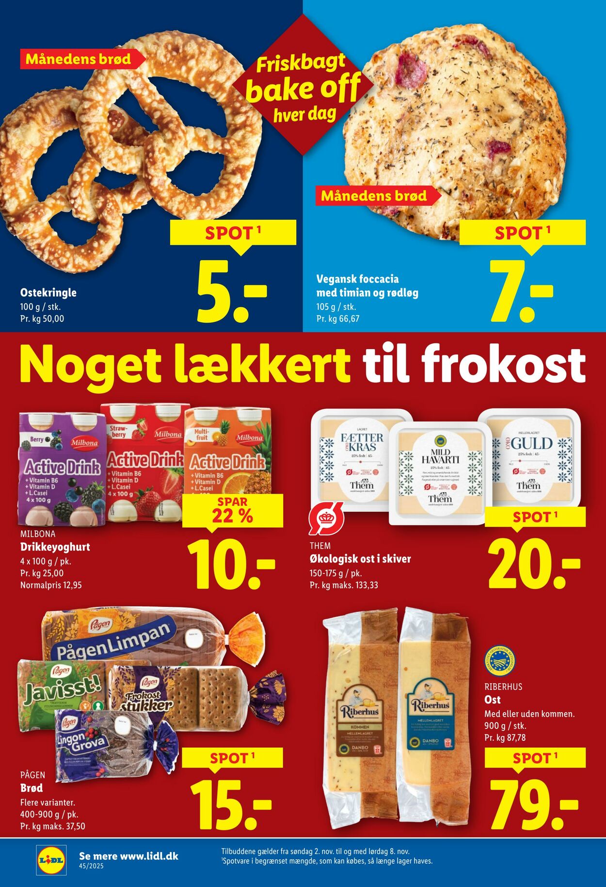 Tilbud Lidl 01.11.2025 - 08.11.2025