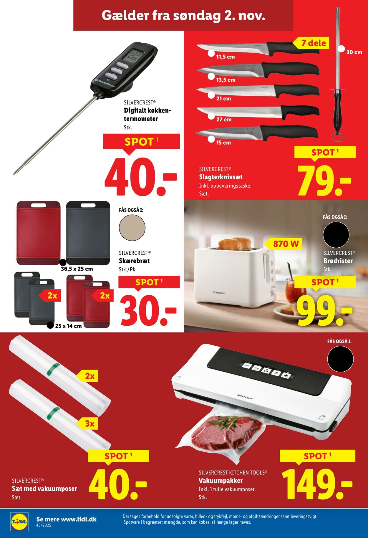Tilbud Lidl 01.11.2025 - 08.11.2025
