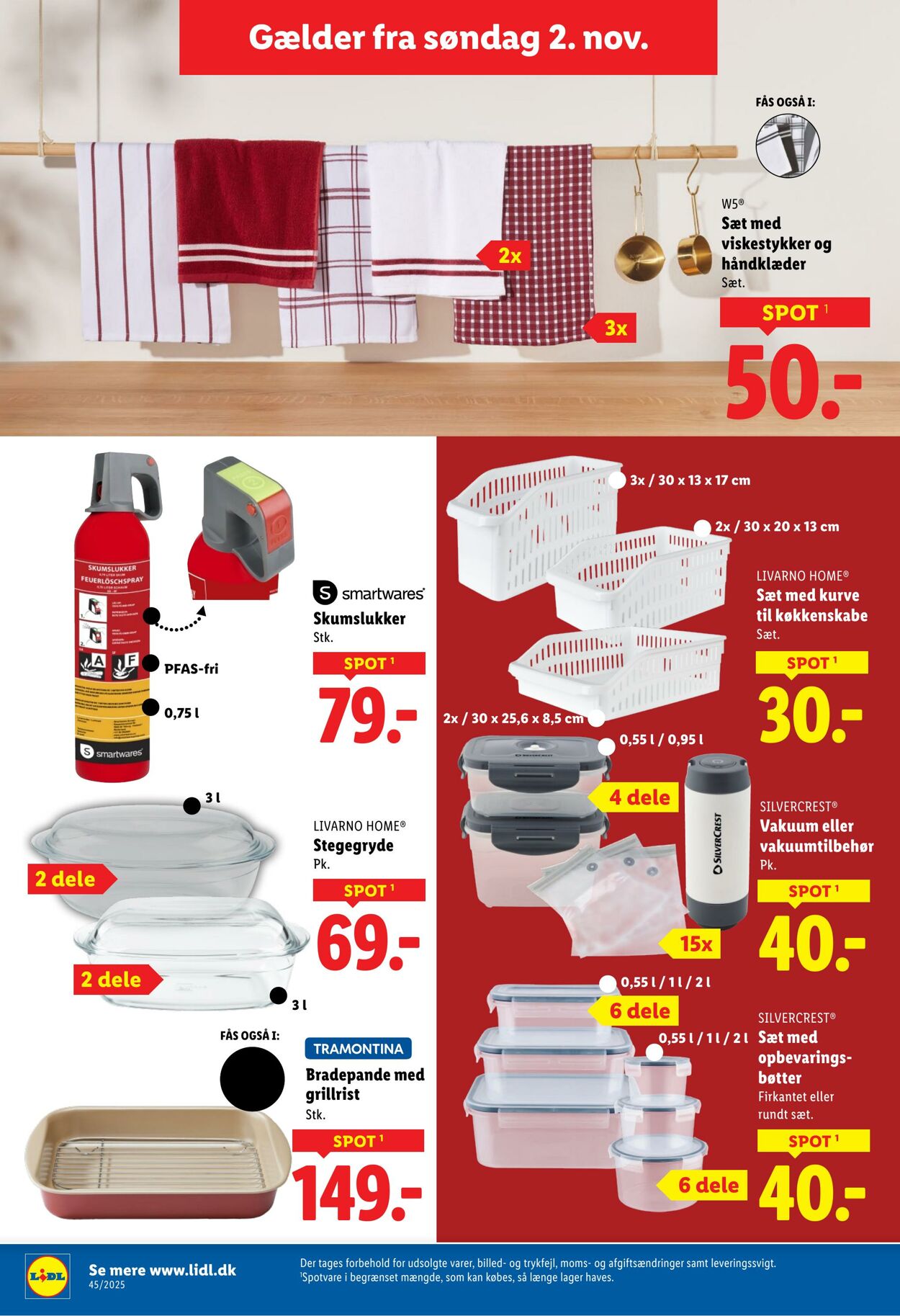 Tilbud Lidl 01.11.2025 - 08.11.2025