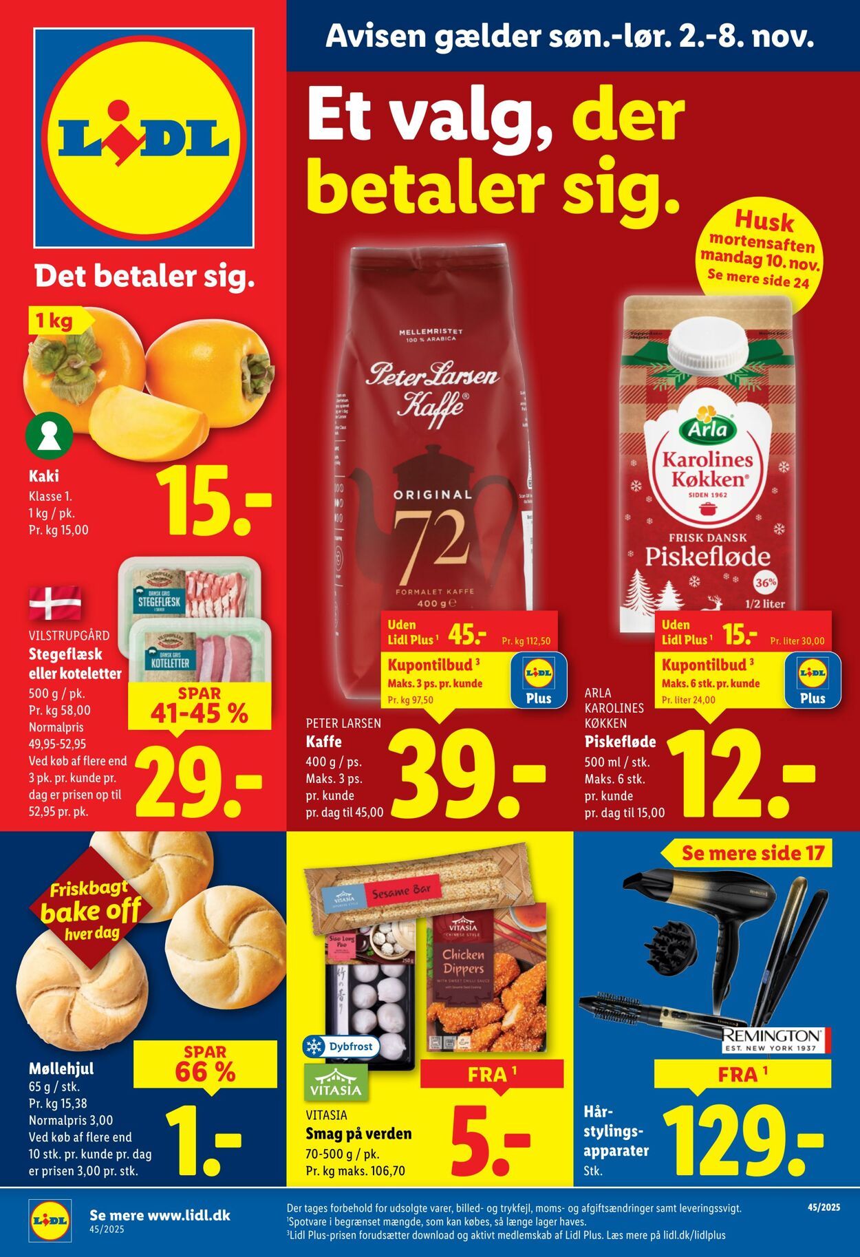 Tilbud Lidl 01.11.2025 - 08.11.2025