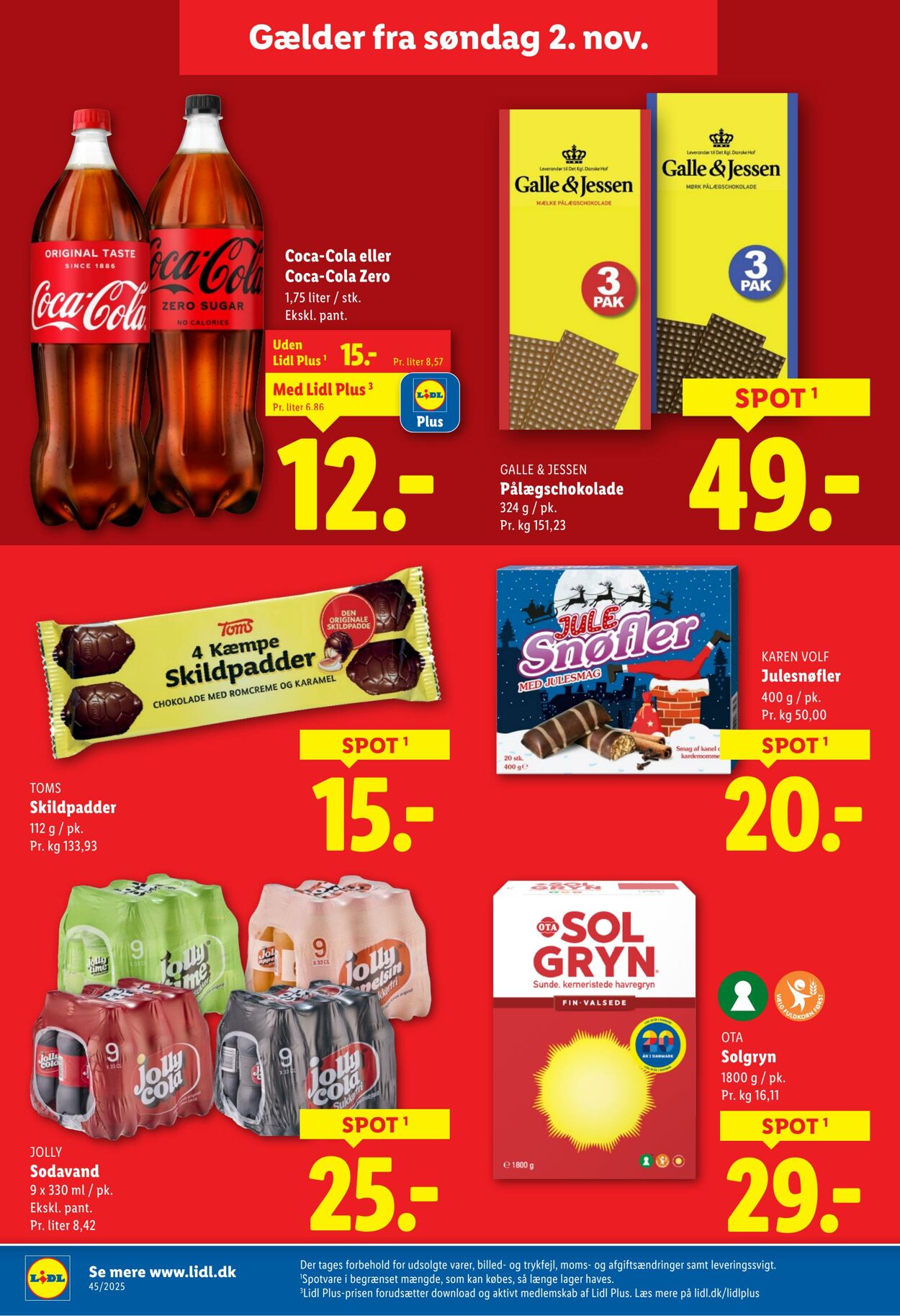 Tilbud Lidl 01.11.2025 - 08.11.2025