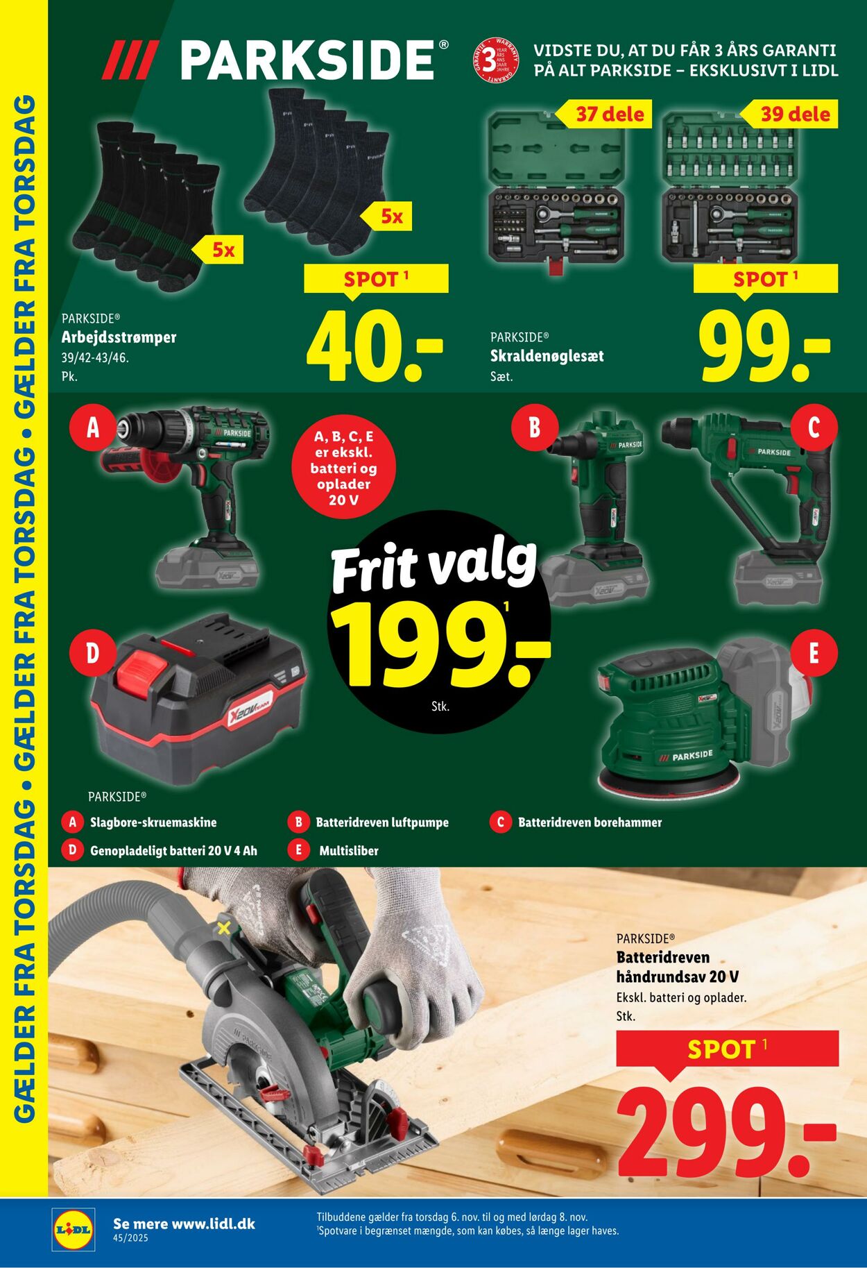 Tilbud Lidl 01.11.2025 - 08.11.2025