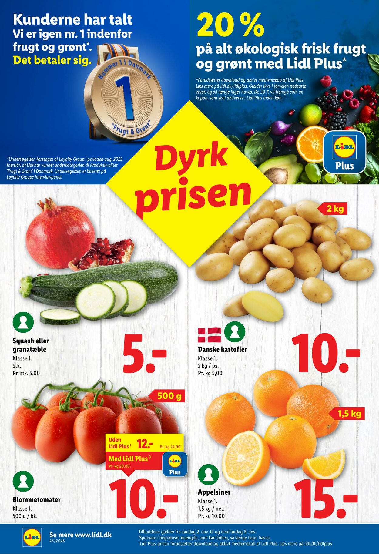 Tilbud Lidl 01.11.2025 - 08.11.2025