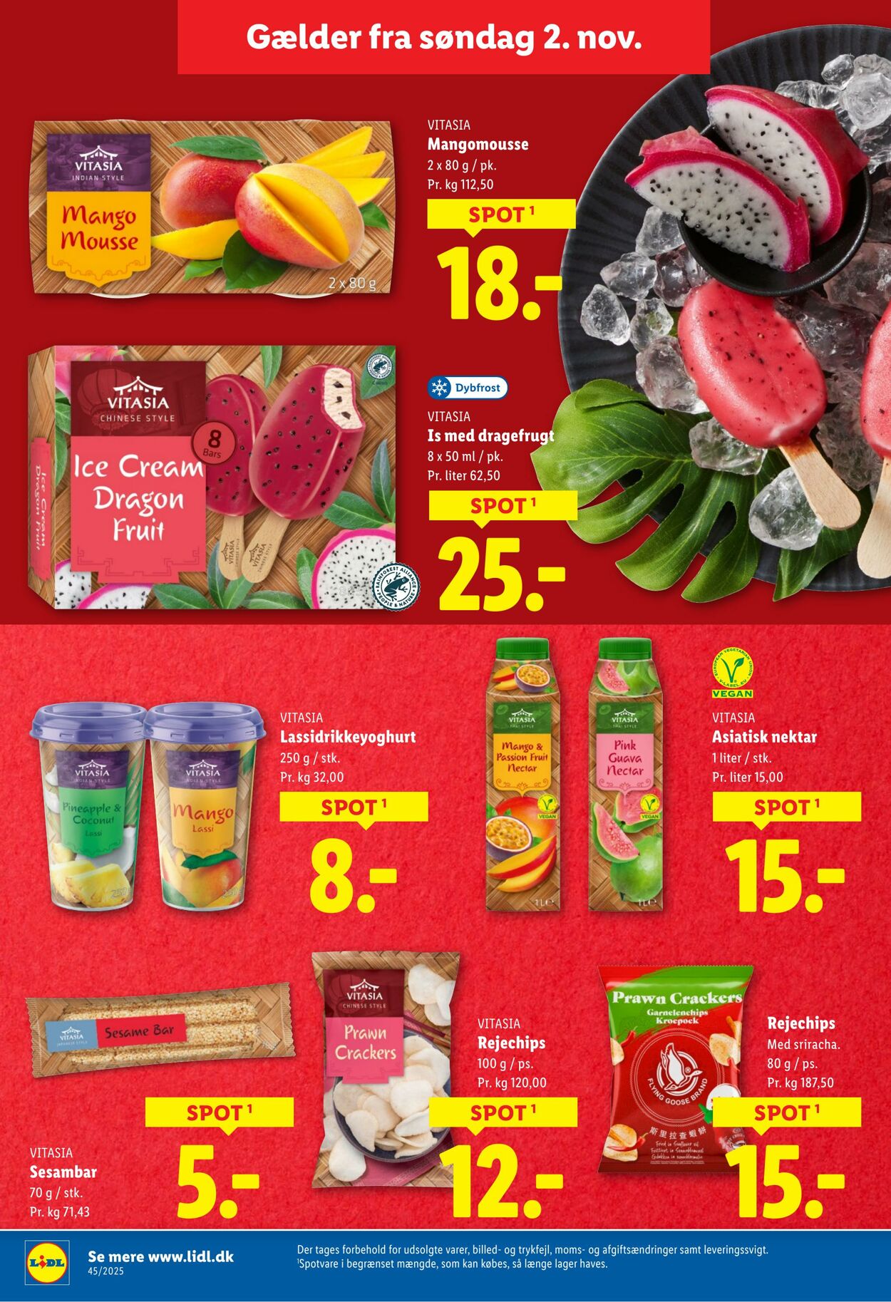 Tilbud Lidl 01.11.2025 - 08.11.2025