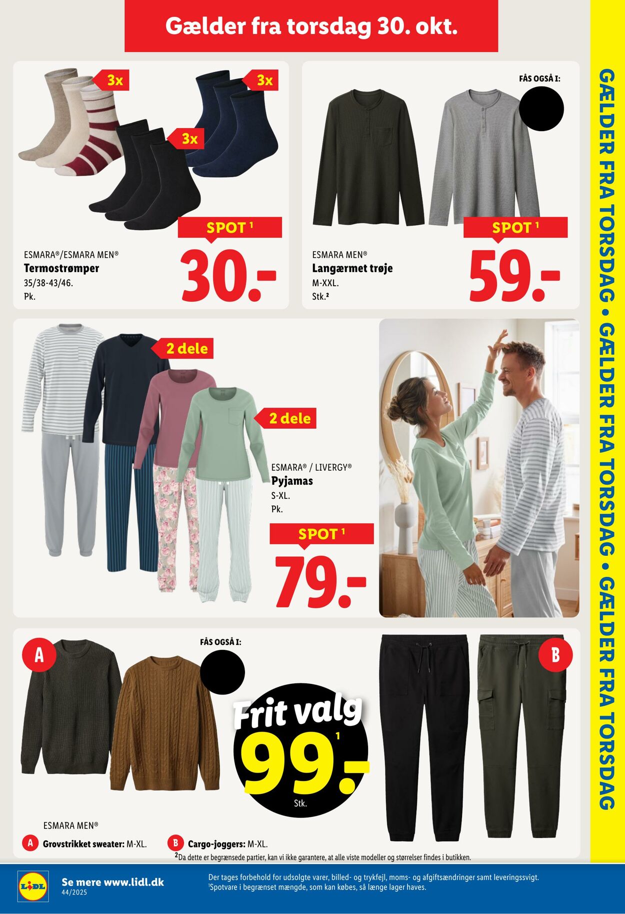 Tilbud Lidl 25.10.2025 - 01.11.2025