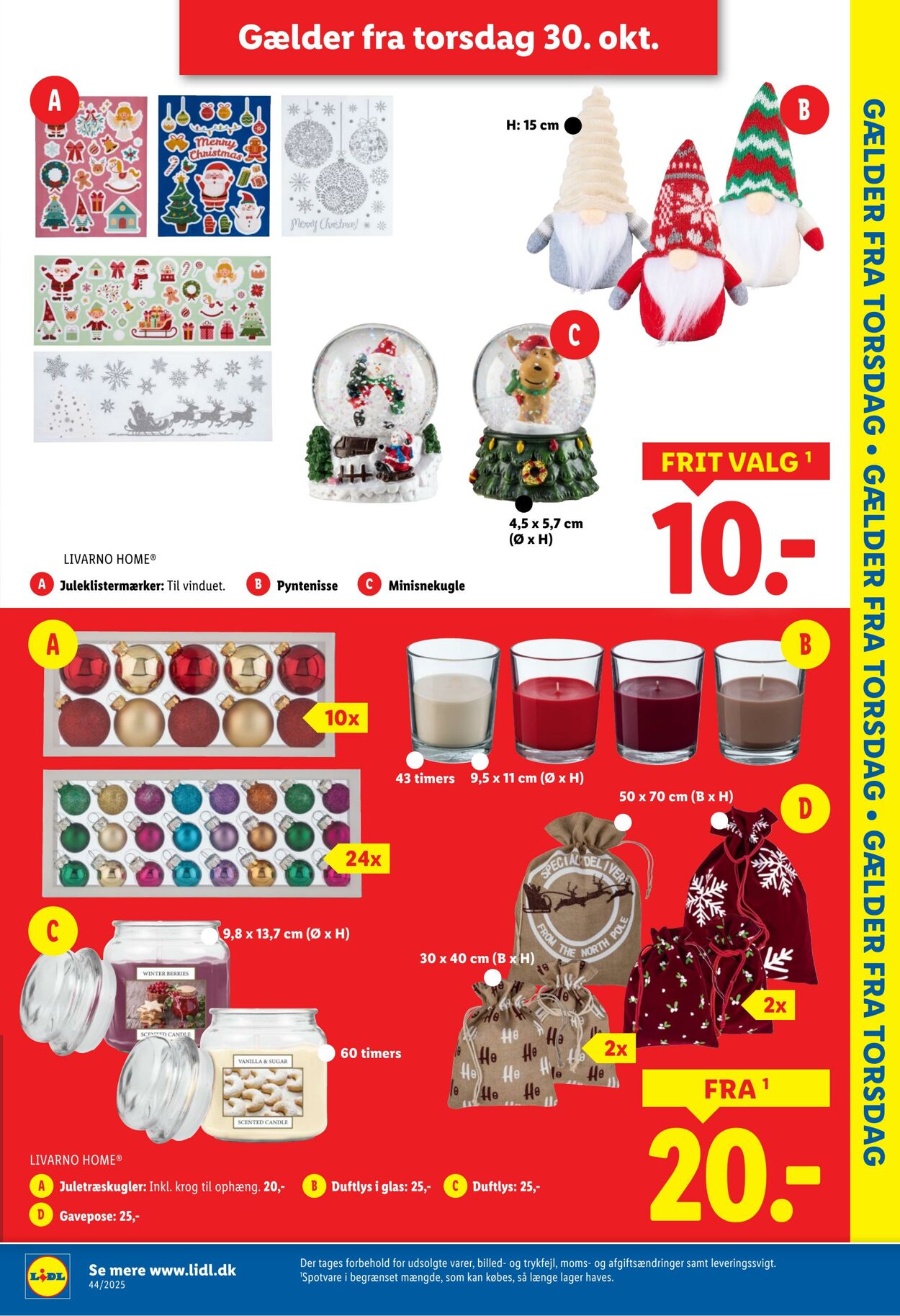 Tilbud Lidl 25.10.2025 - 01.11.2025