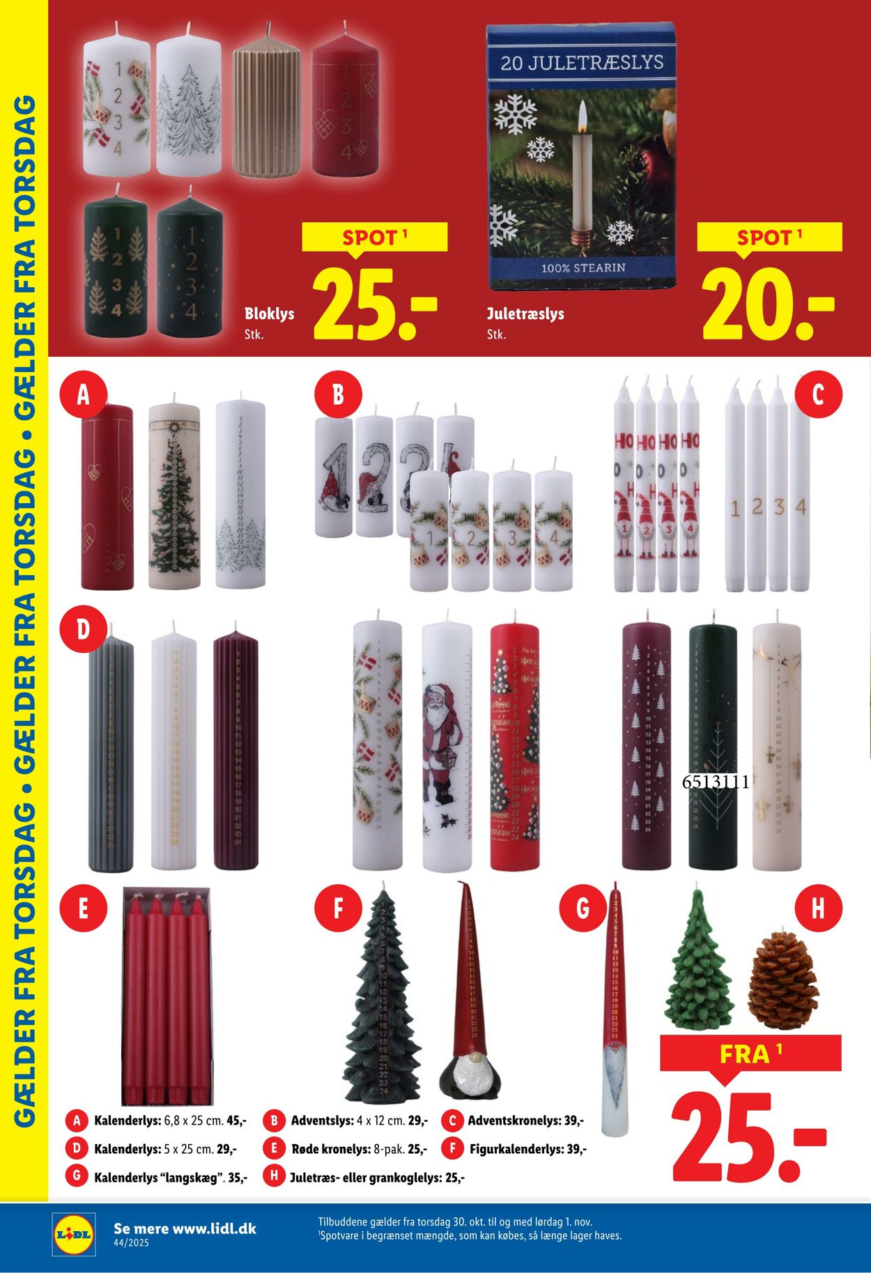 Tilbud Lidl 25.10.2025 - 01.11.2025