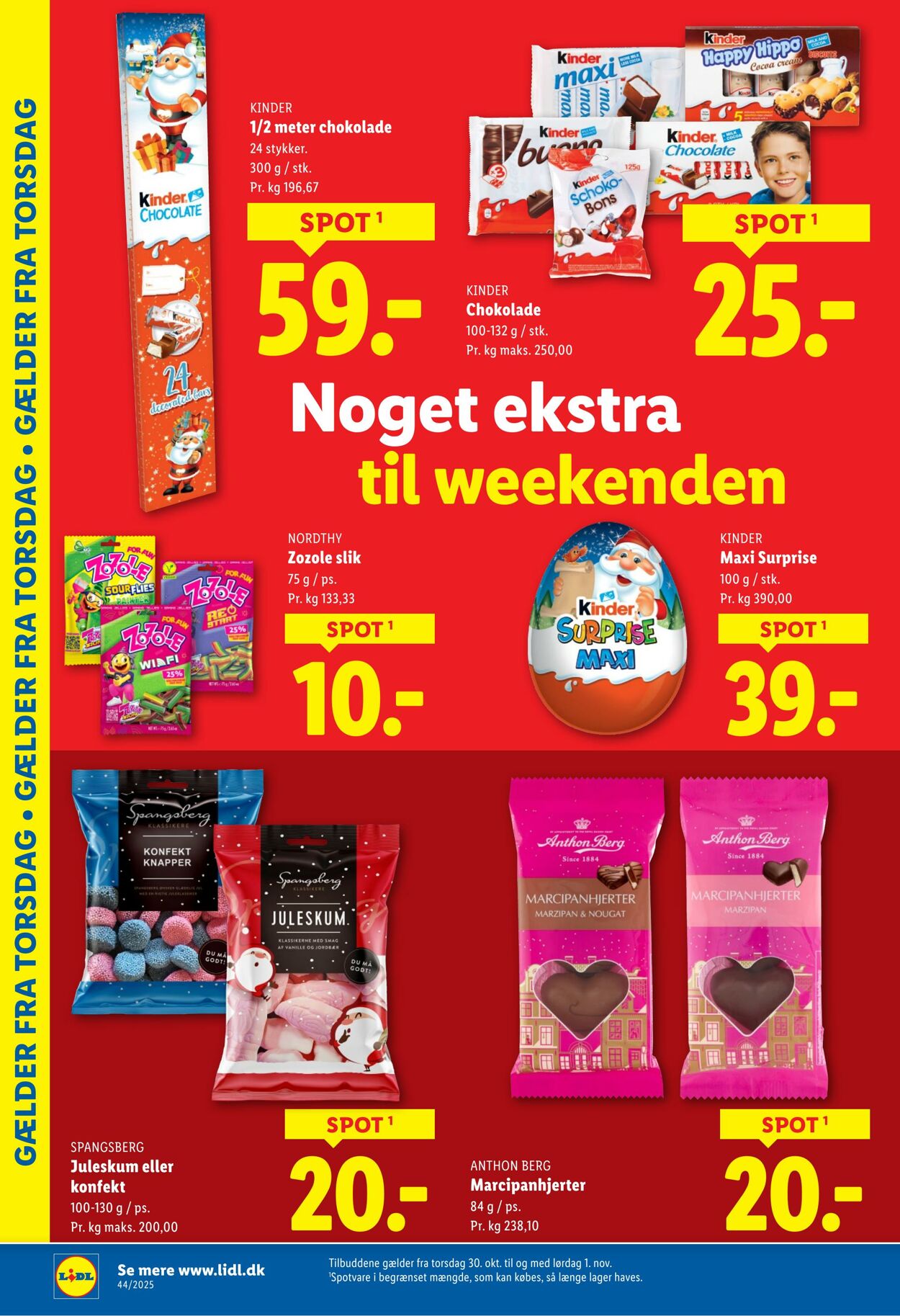 Tilbud Lidl 25.10.2025 - 01.11.2025