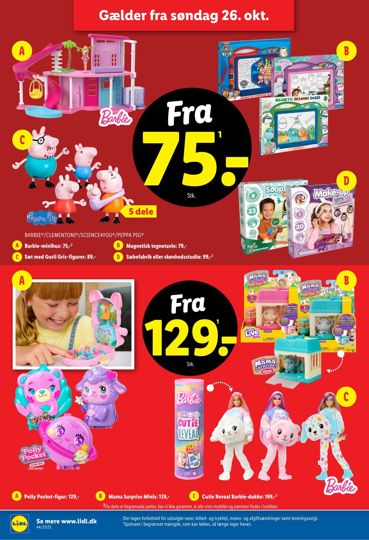 Tilbud Lidl 25.10.2025 - 01.11.2025
