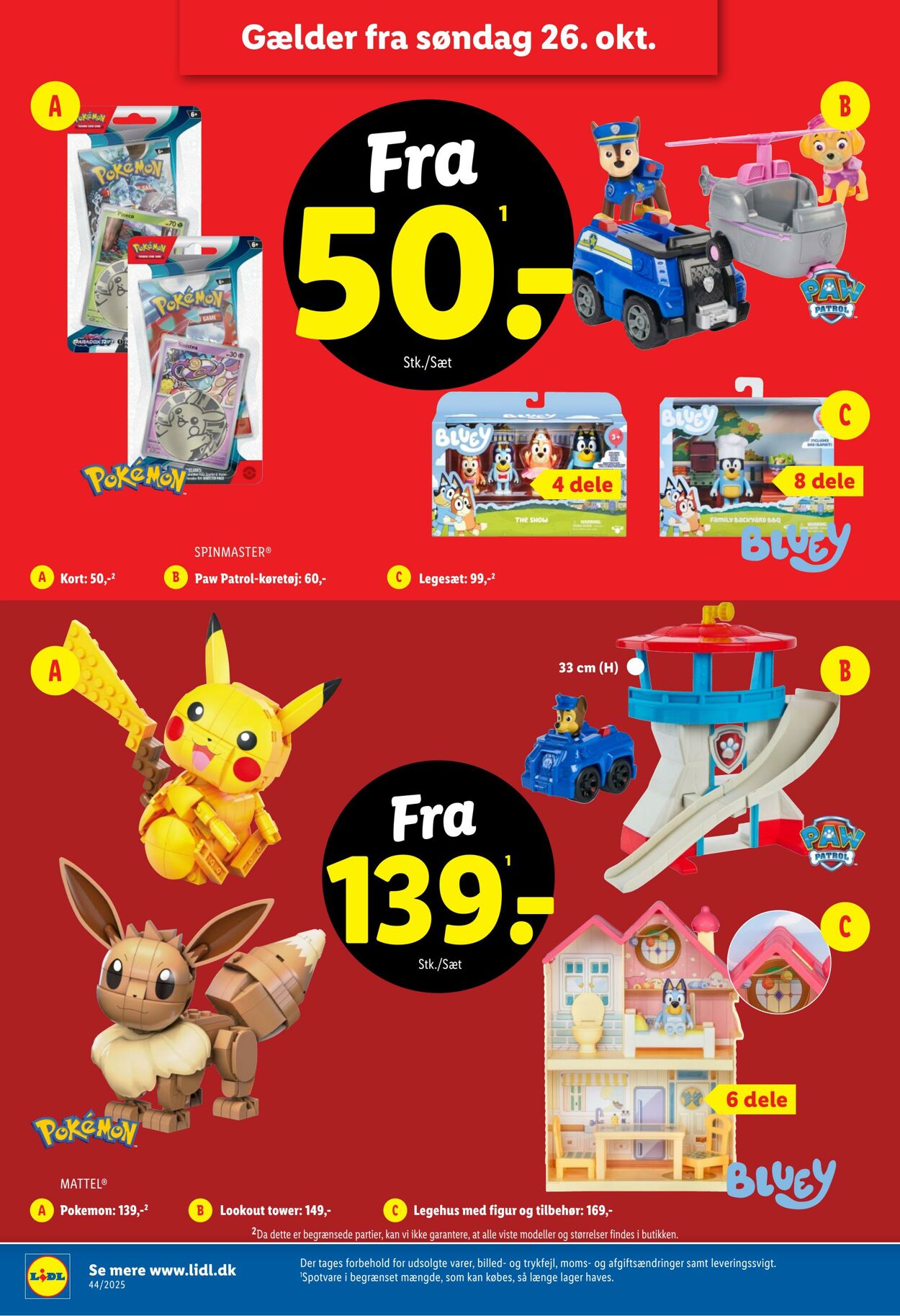 Tilbud Lidl 25.10.2025 - 01.11.2025