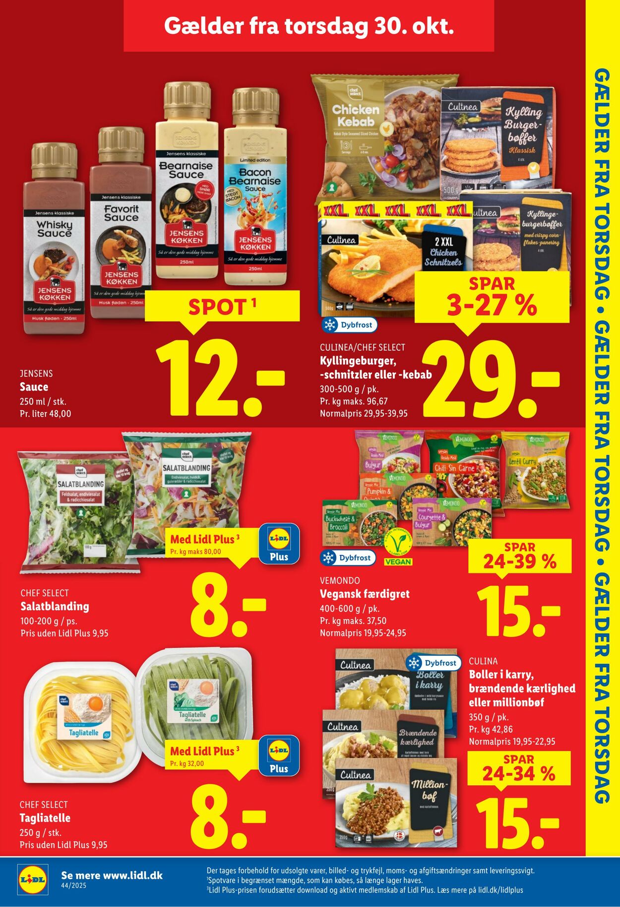 Tilbud Lidl 25.10.2025 - 01.11.2025