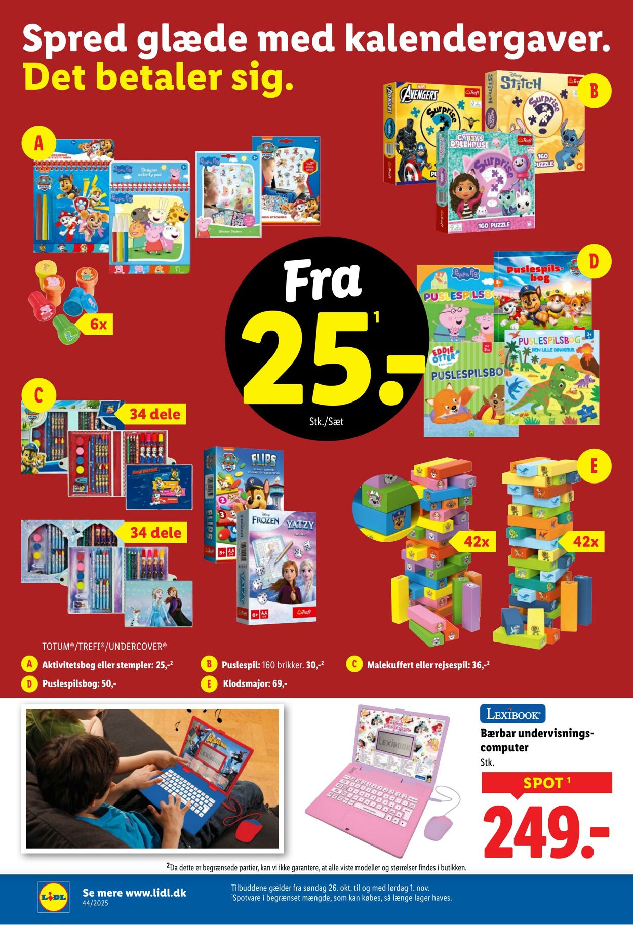 Tilbud Lidl 25.10.2025 - 01.11.2025