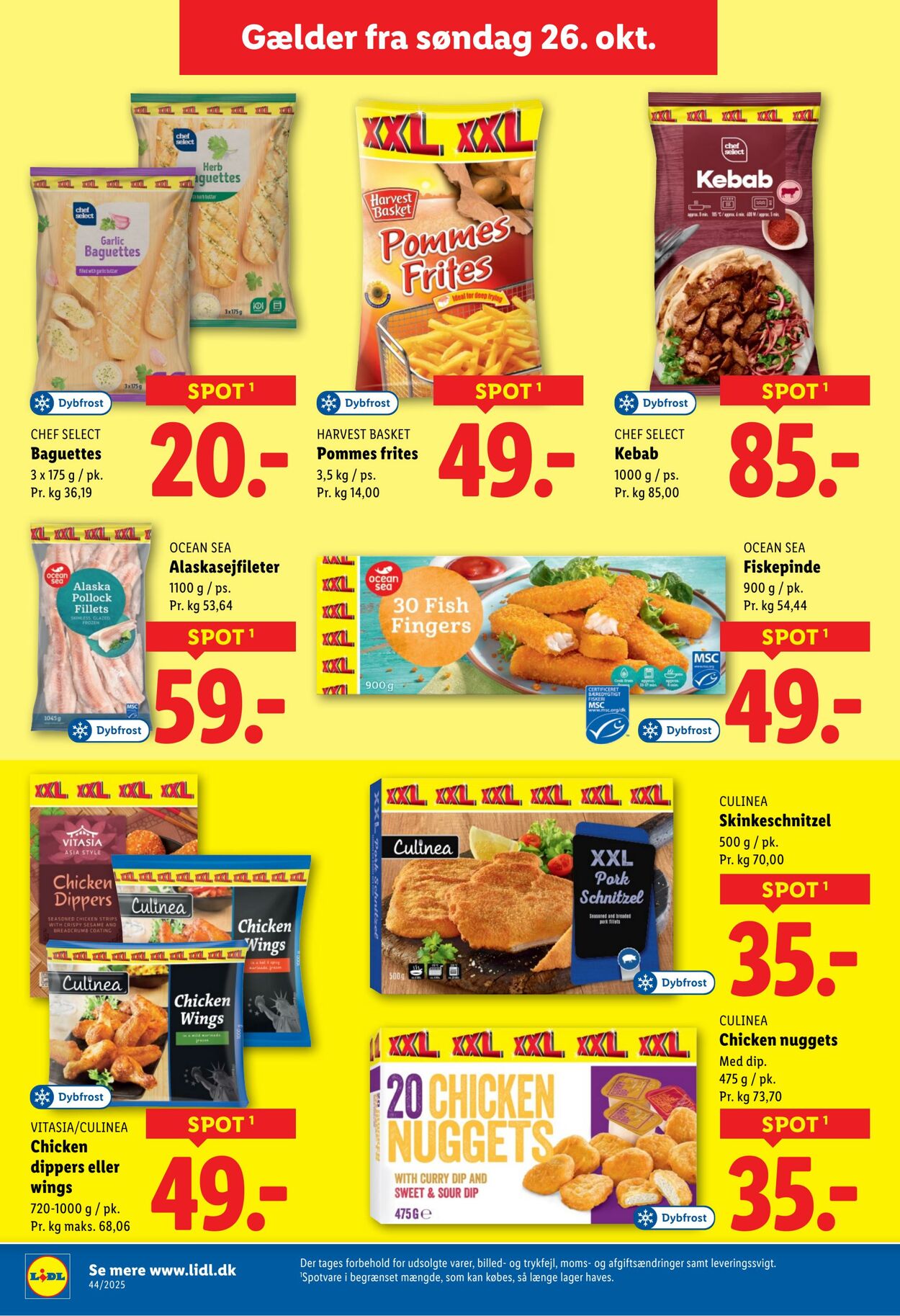 Tilbud Lidl 25.10.2025 - 01.11.2025
