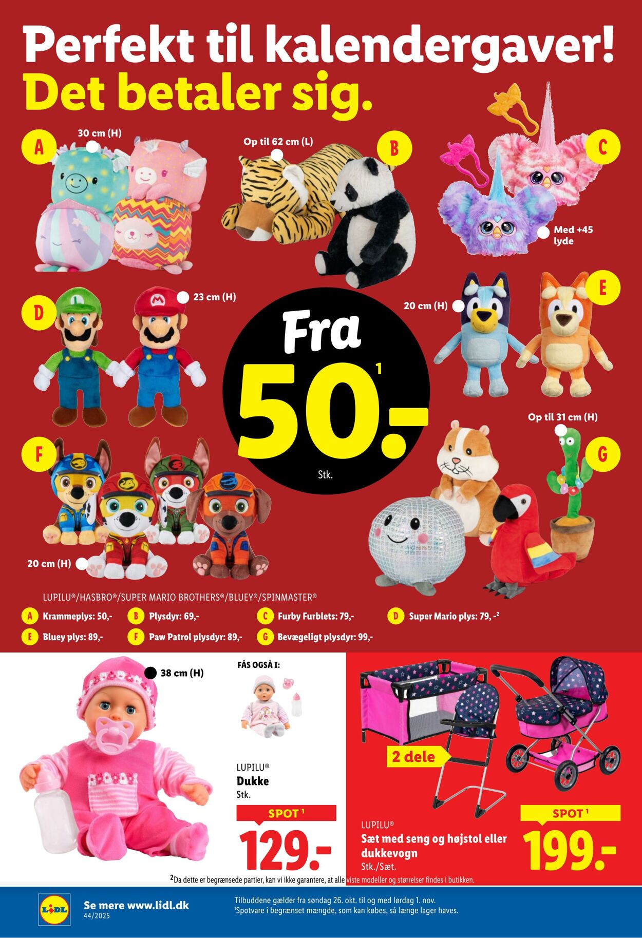 Tilbud Lidl 25.10.2025 - 01.11.2025