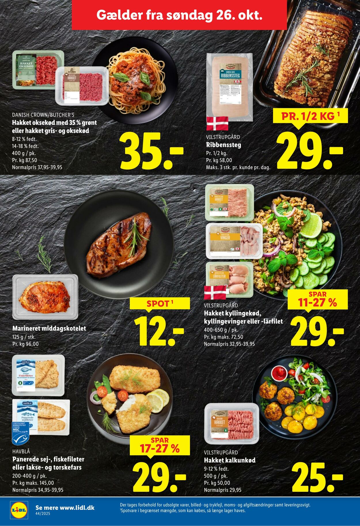 Tilbud Lidl 25.10.2025 - 01.11.2025
