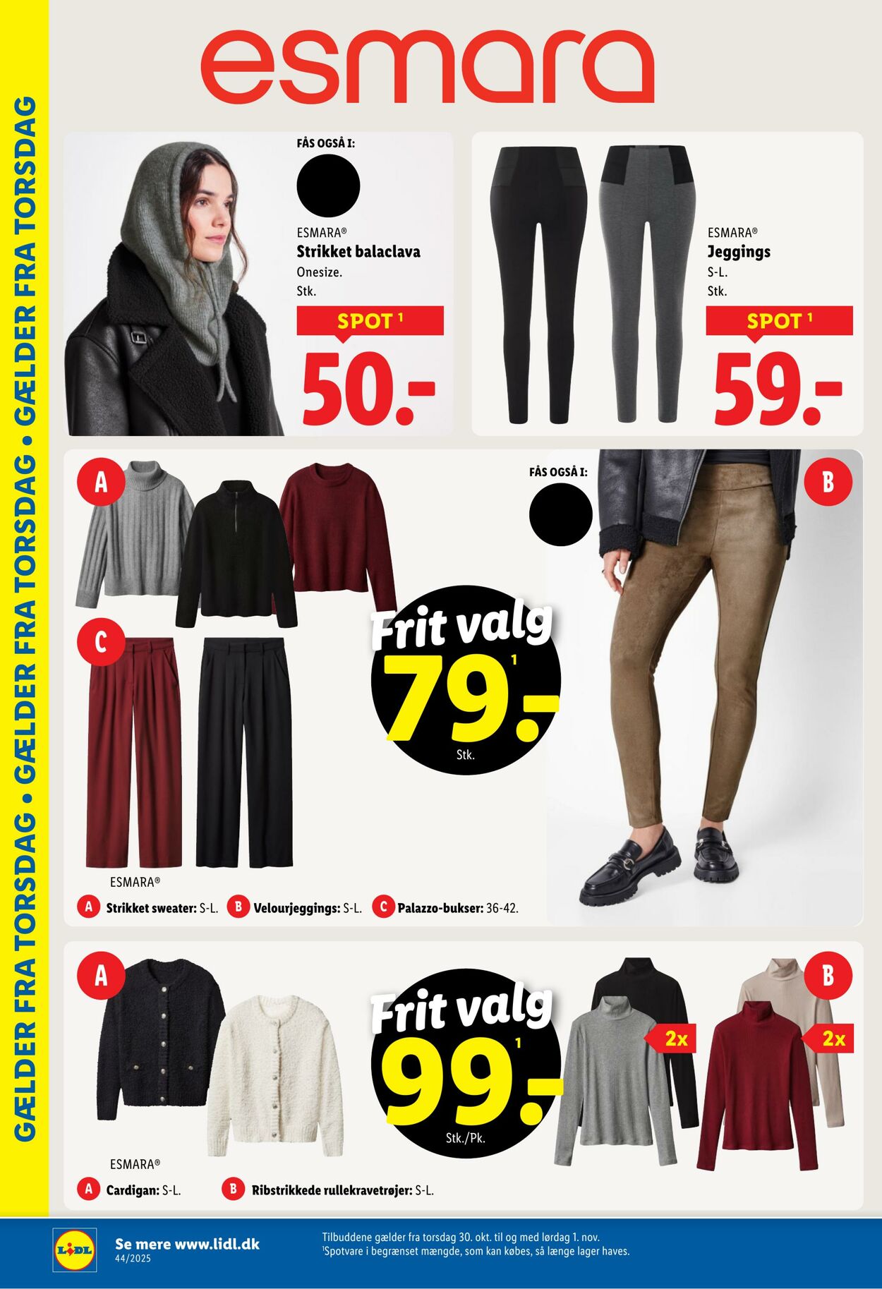 Tilbud Lidl 25.10.2025 - 01.11.2025