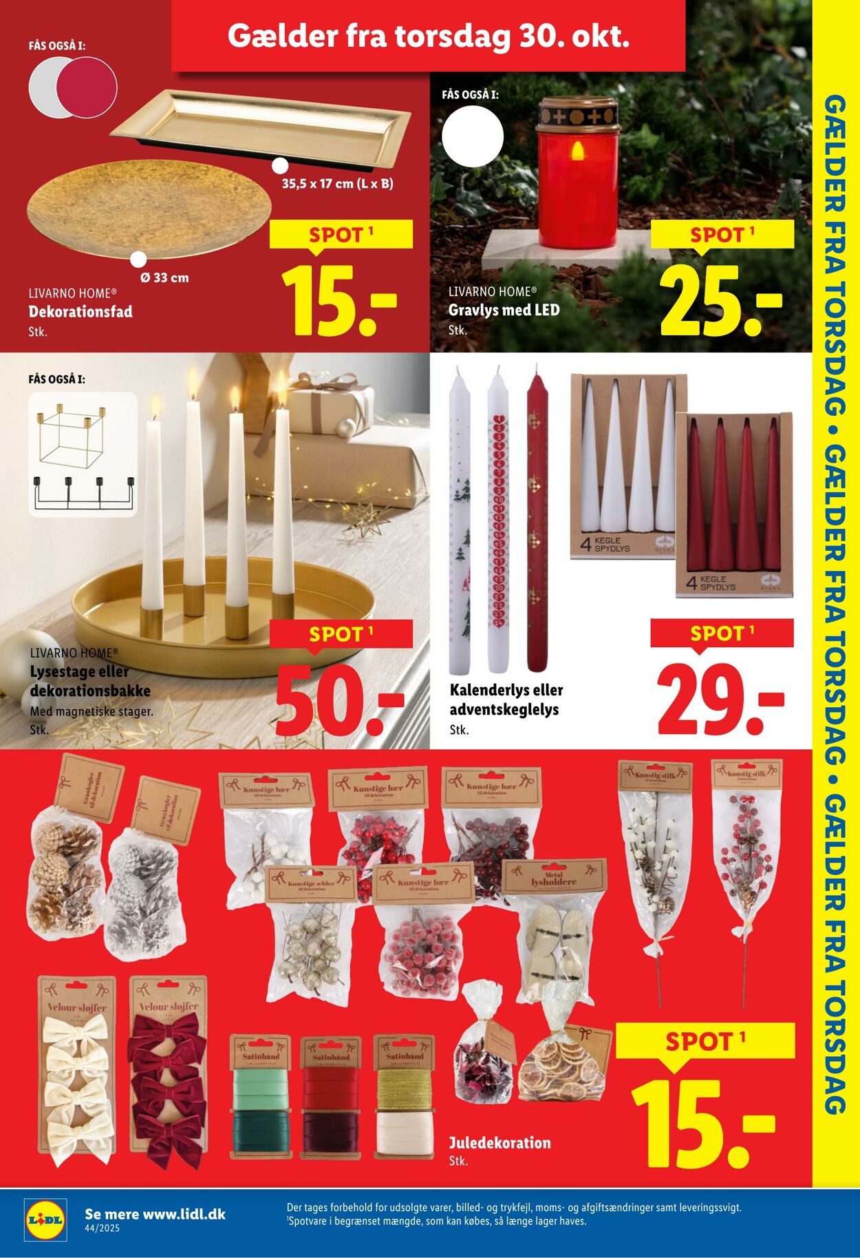 Tilbud Lidl 25.10.2025 - 01.11.2025