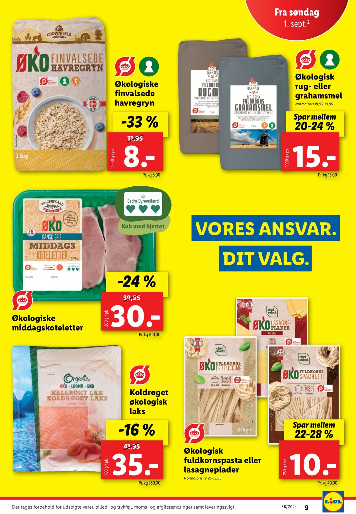 Tilbud Lidl 31.08.2024 - 07.09.2024