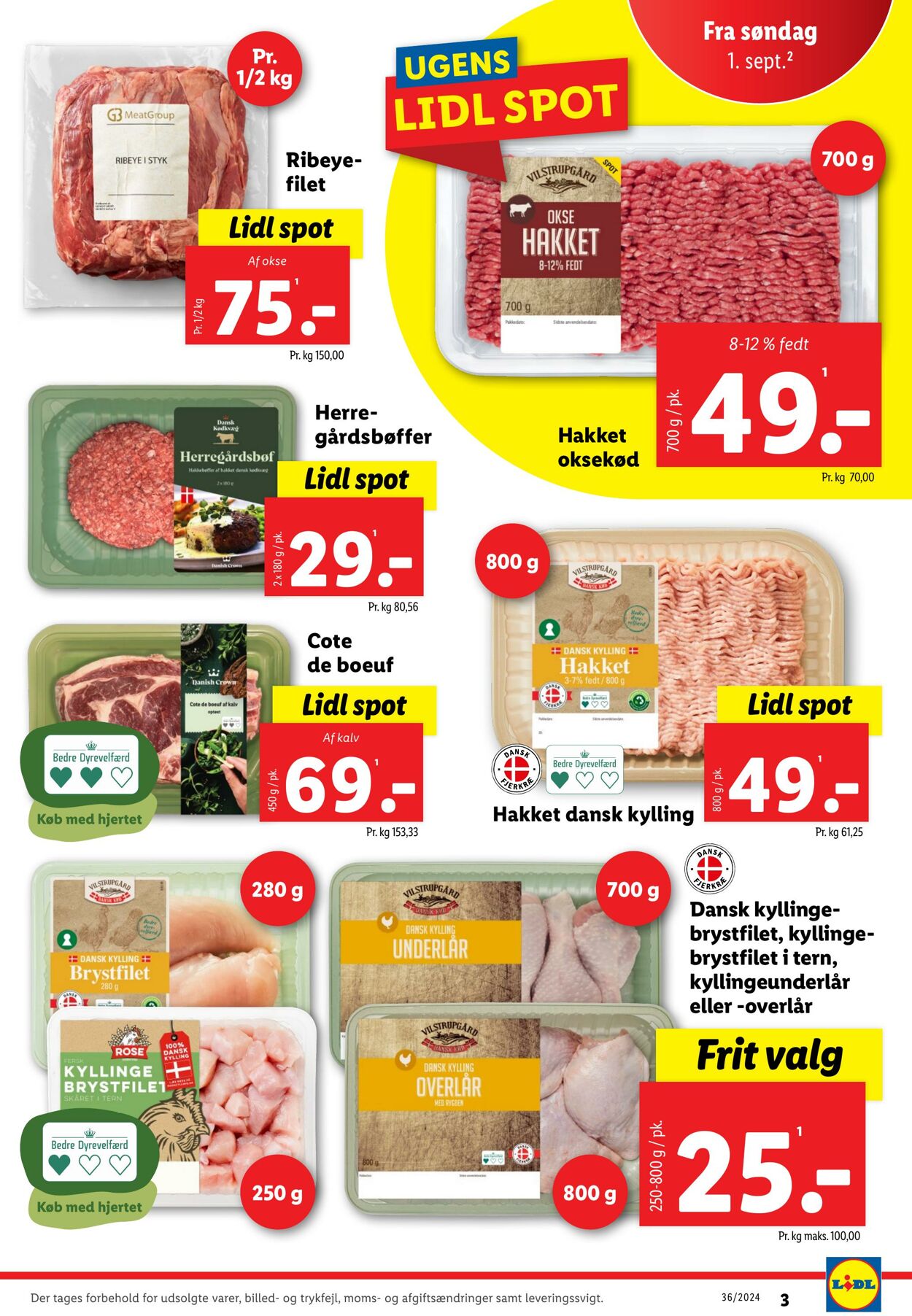 Tilbud Lidl 31.08.2024 - 07.09.2024