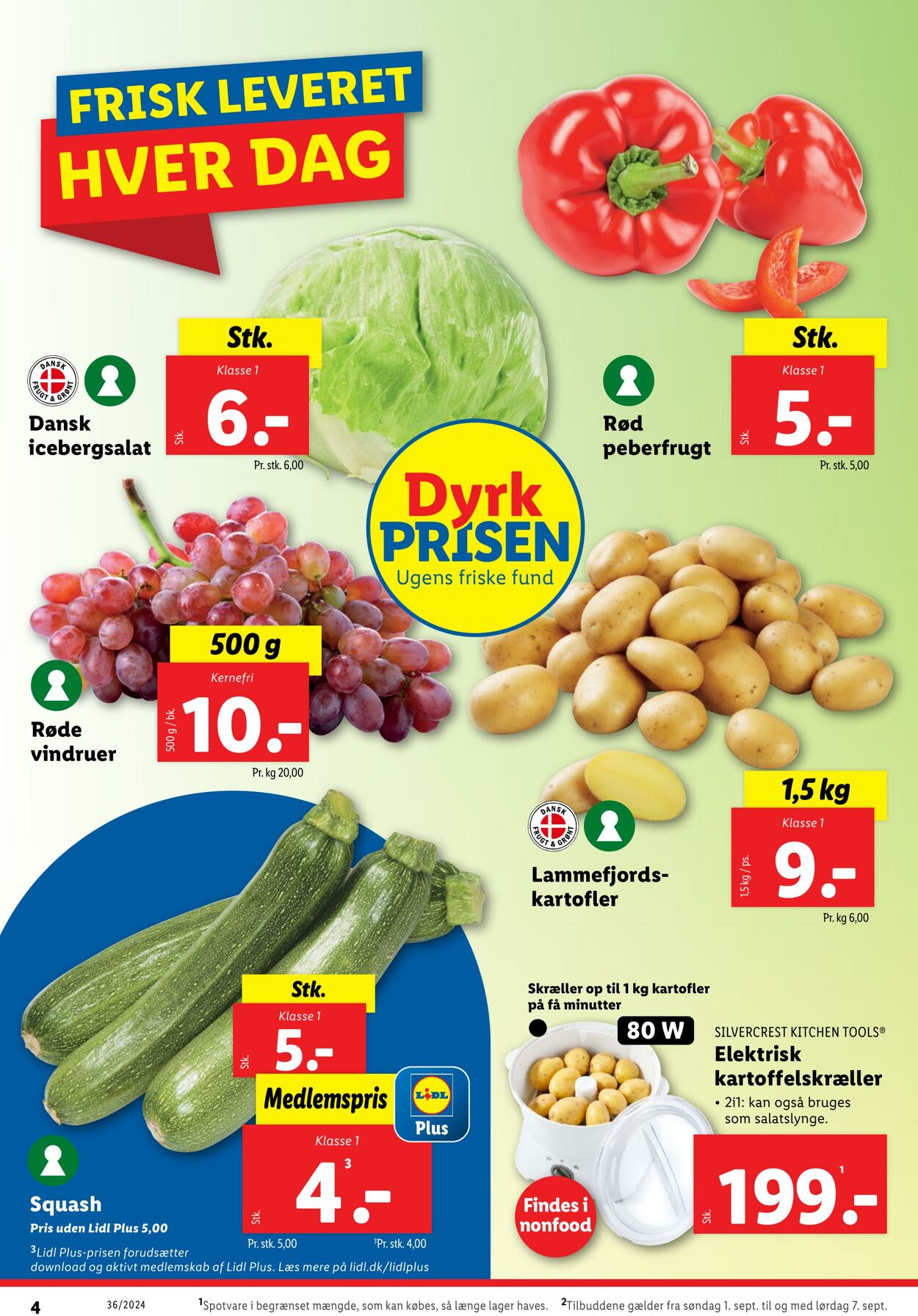 Tilbud Lidl 31.08.2024 - 07.09.2024