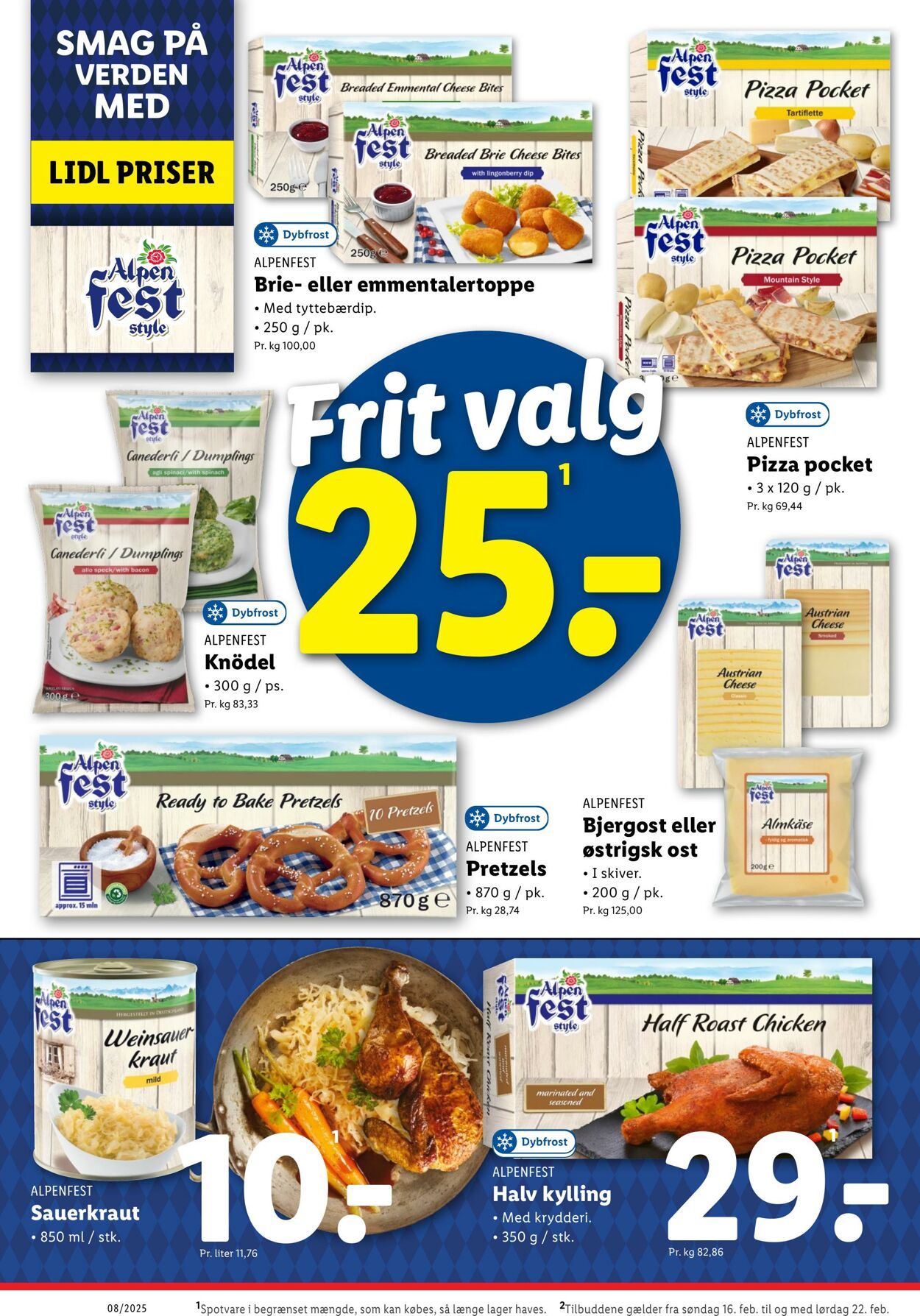 Tilbud Lidl 15.02.2025 - 22.02.2025