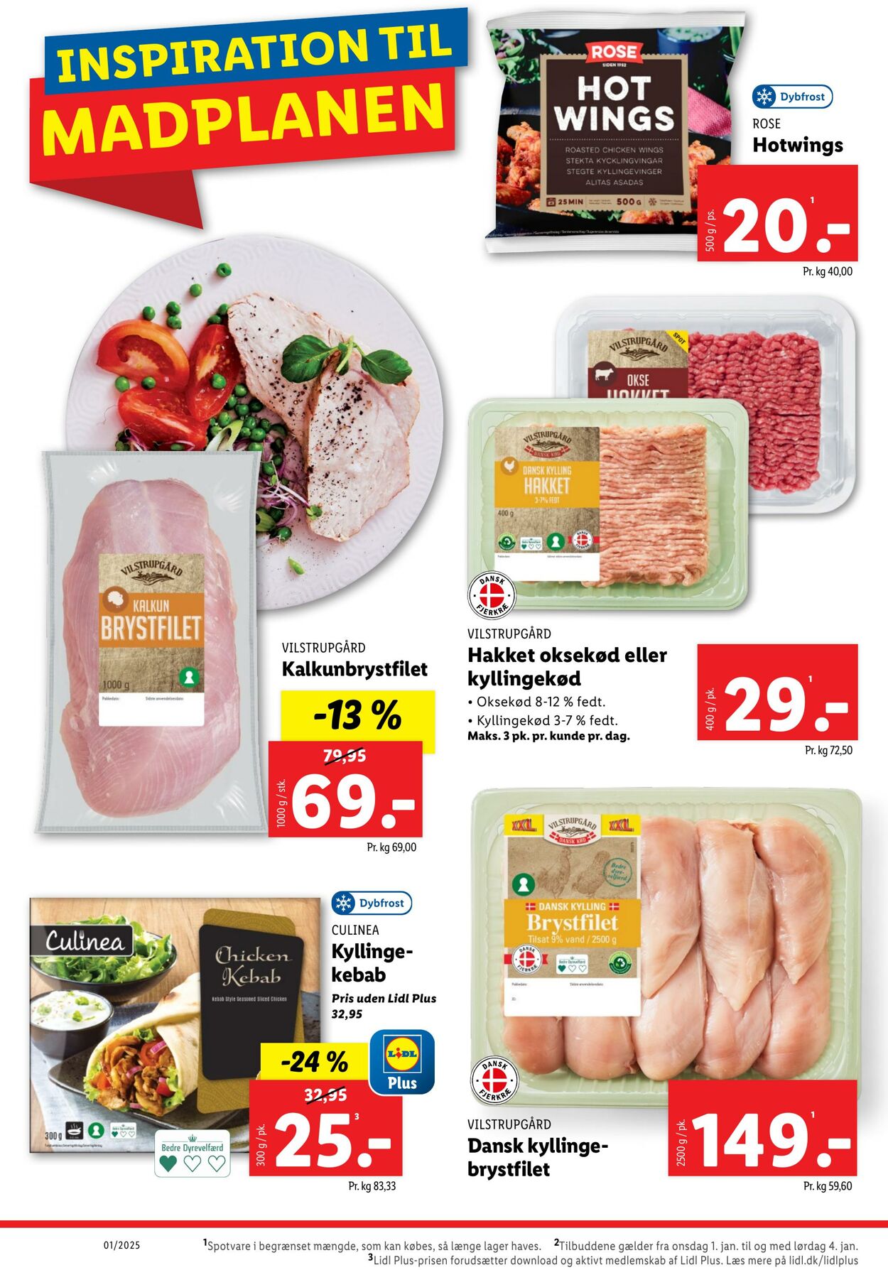 Tilbud Lidl 02.01.2025 - 04.01.2025