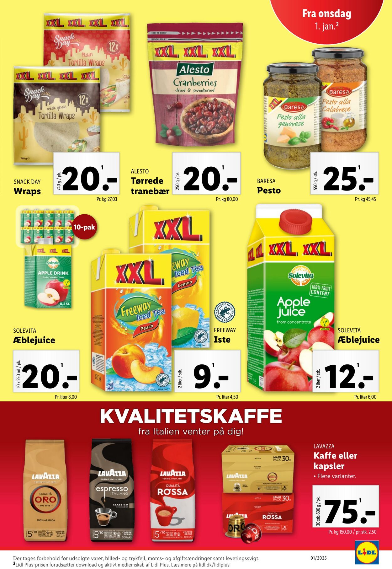 Tilbud Lidl 02.01.2025 - 04.01.2025