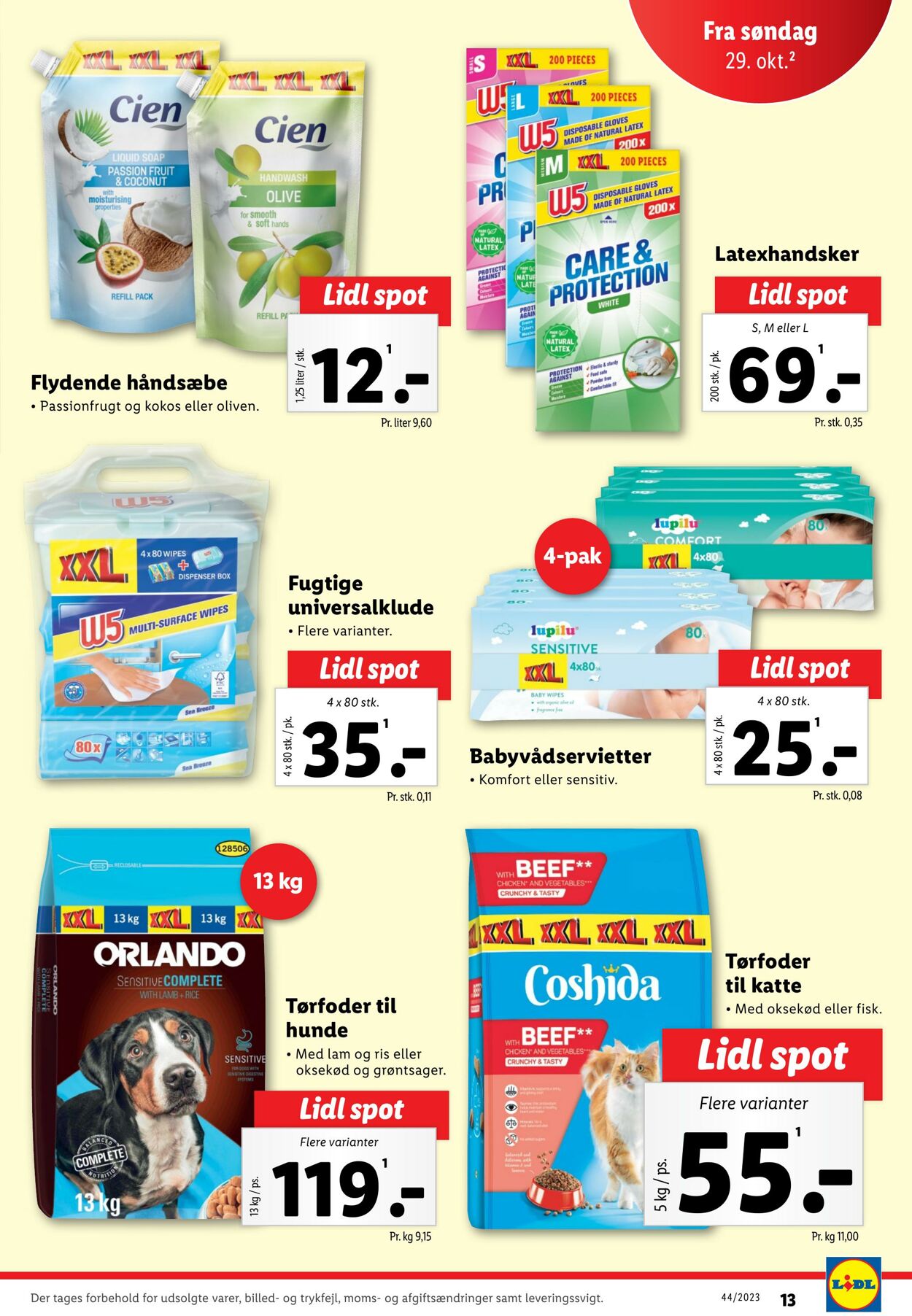 Tilbud Lidl 28.10.2023 - 04.11.2023