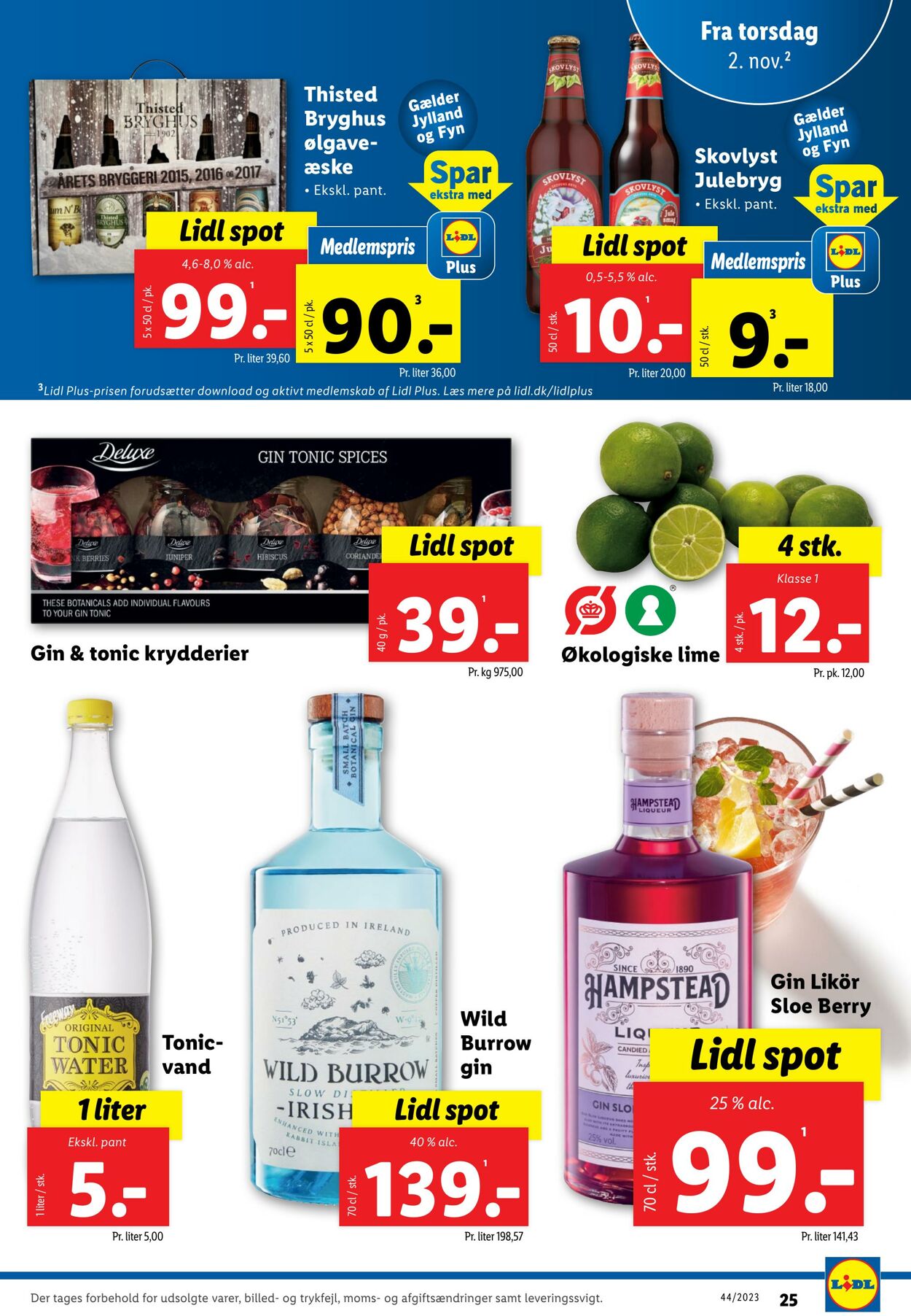 Tilbud Lidl 28.10.2023 - 04.11.2023