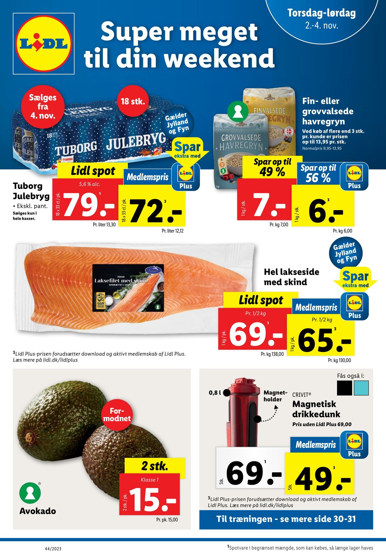 Tilbud Lidl 28.10.2023 - 04.11.2023