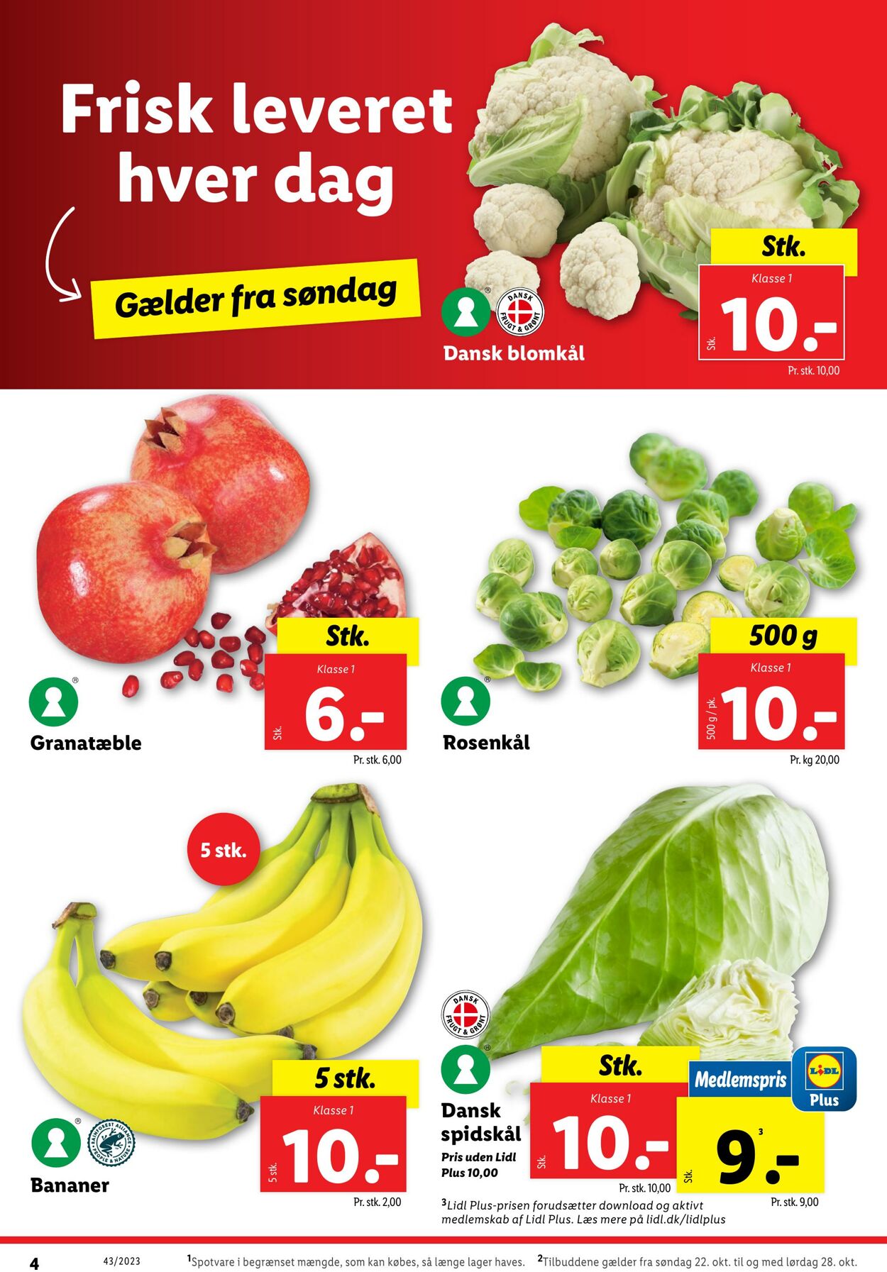 Tilbud Lidl 21.10.2023 - 28.10.2023