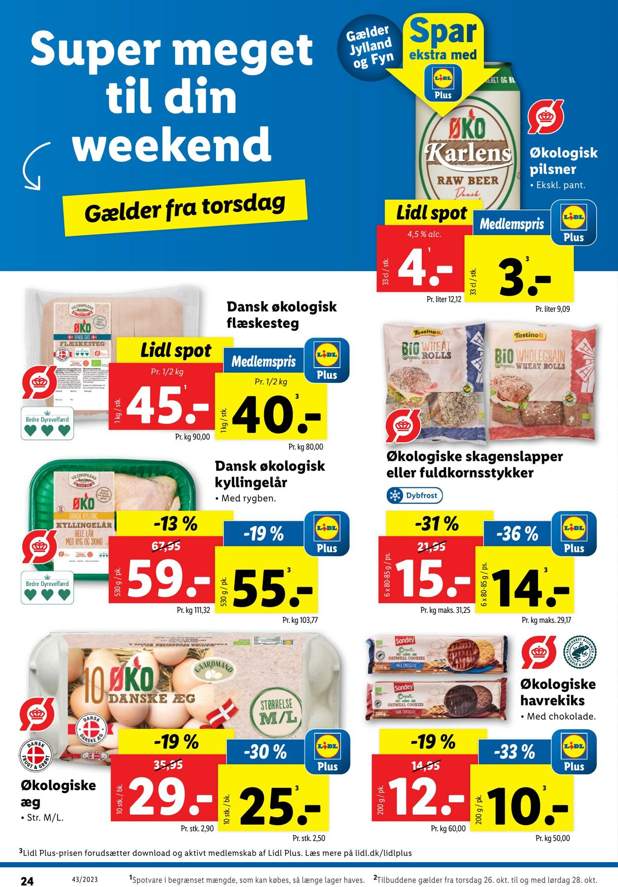 Tilbud Lidl 21.10.2023 - 28.10.2023