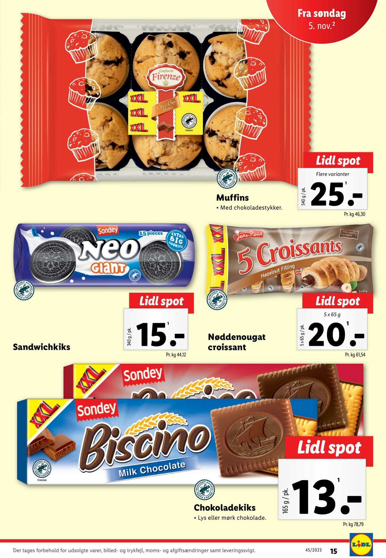 Tilbud Lidl 04.11.2023 - 11.11.2023