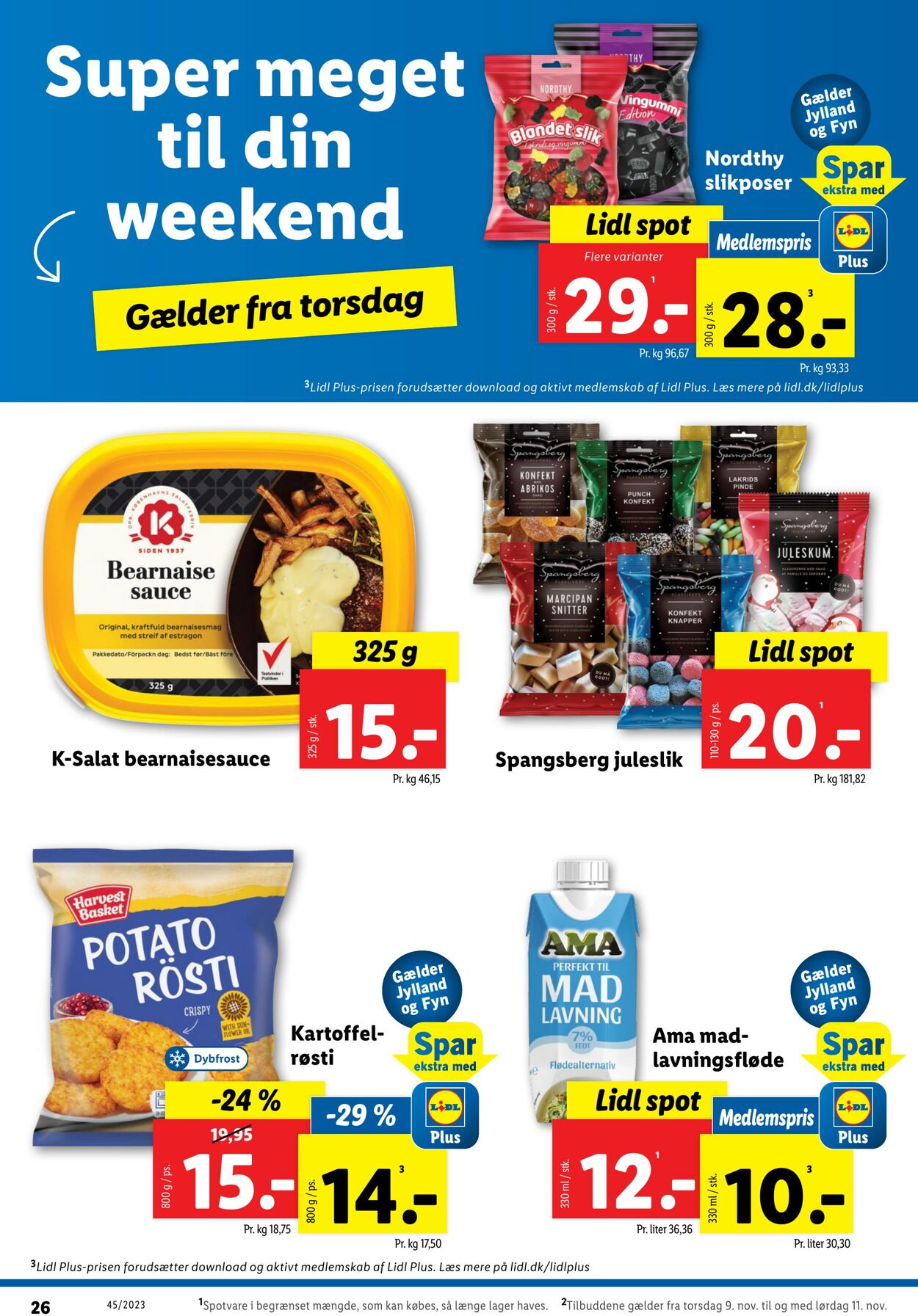 Tilbud Lidl 04.11.2023 - 11.11.2023