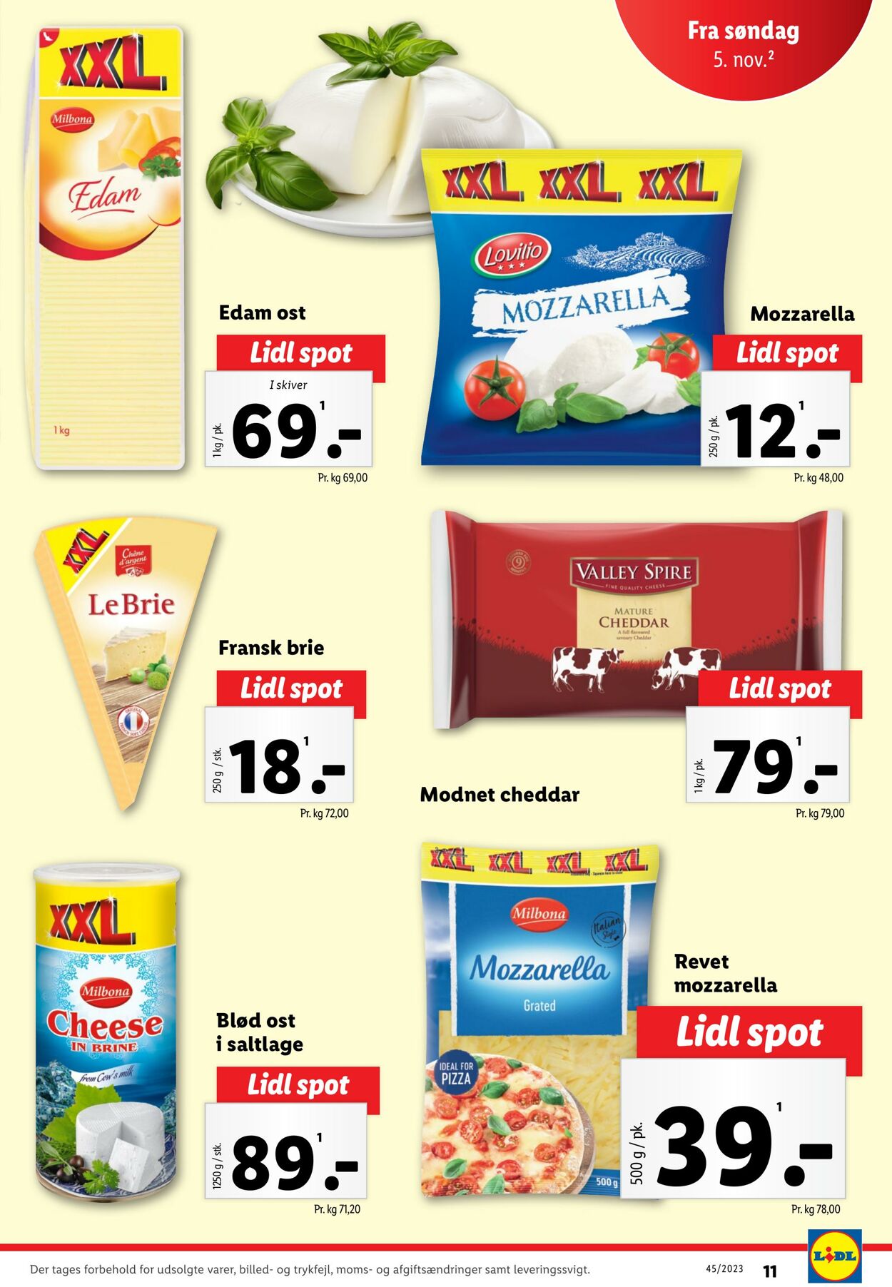 Tilbud Lidl 04.11.2023 - 11.11.2023