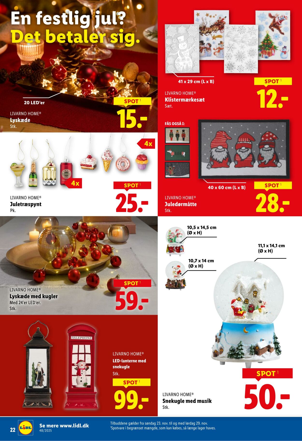 Tilbud Lidl 26.11.2025 - 29.11.2025
