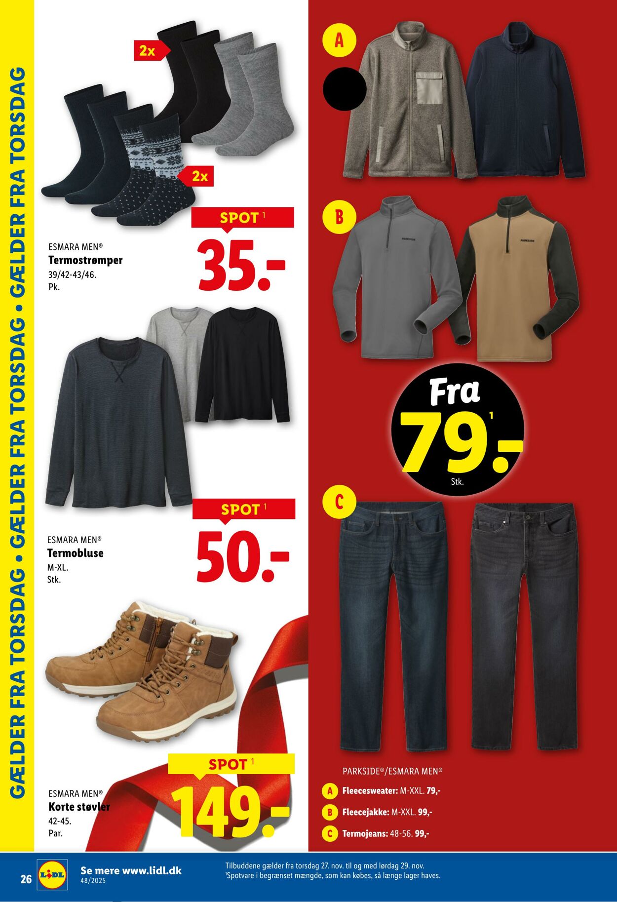 Tilbud Lidl 26.11.2025 - 29.11.2025