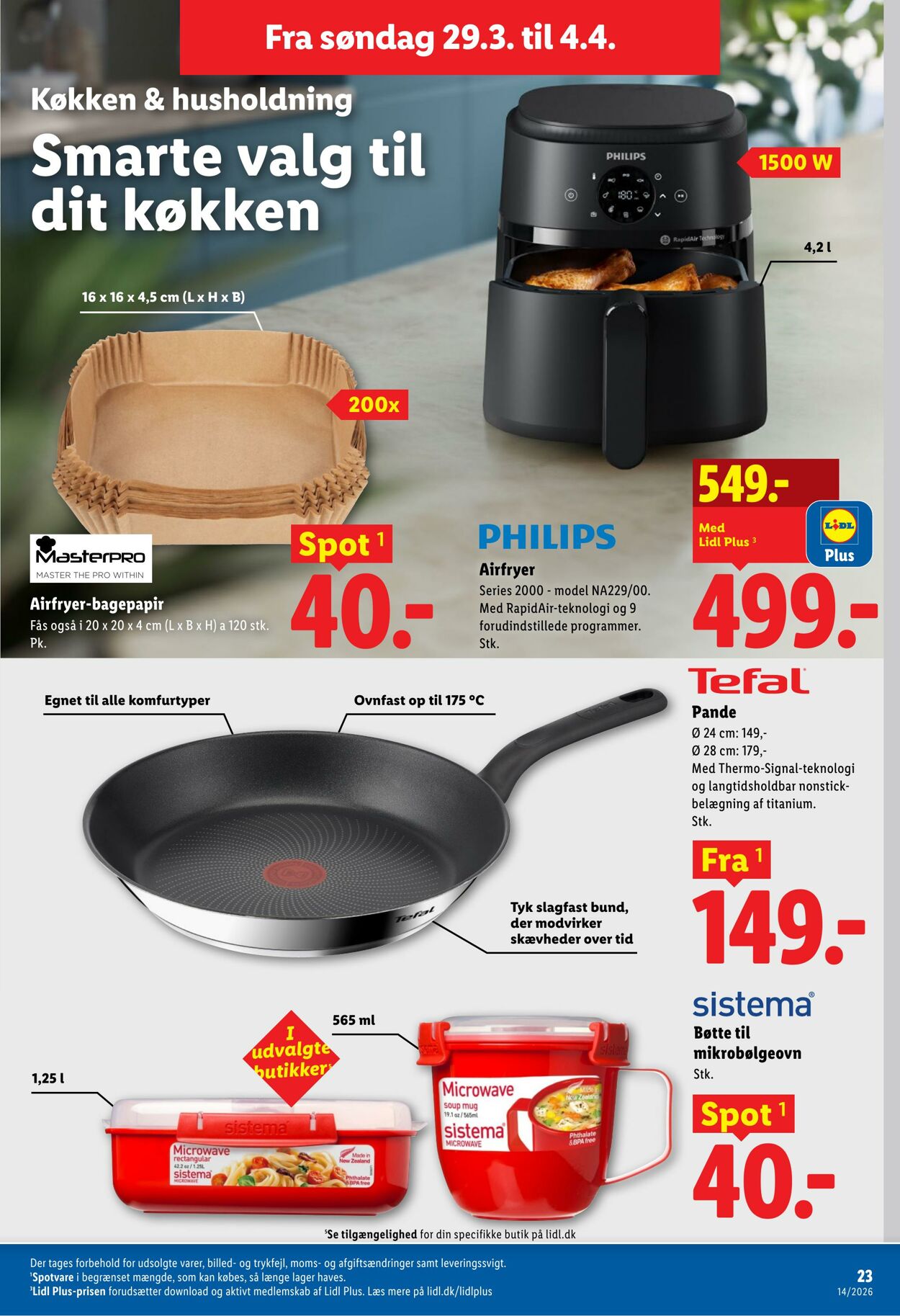 Tilbud Lidl 28.03.2026 - 04.04.2026