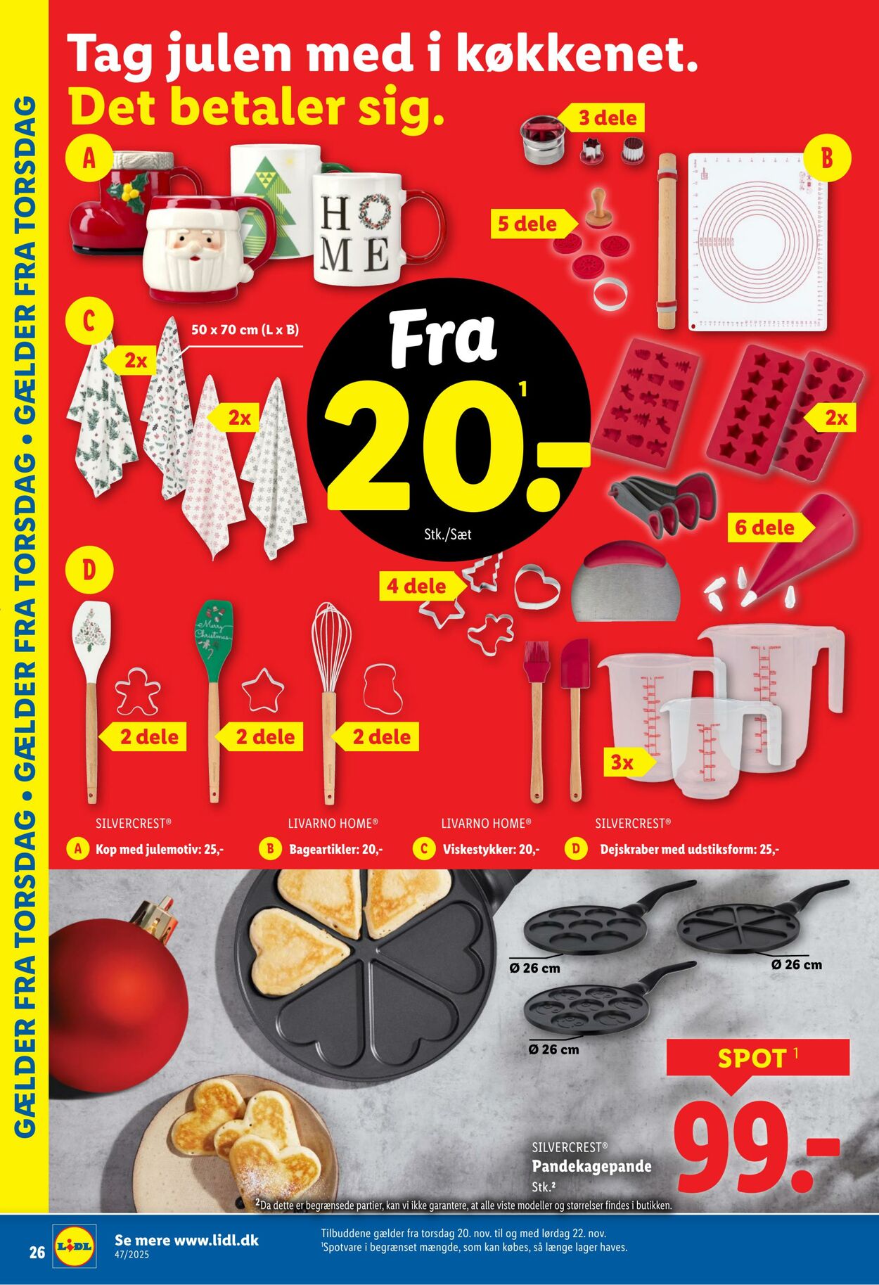 Tilbud Lidl 19.11.2025 - 22.11.2025