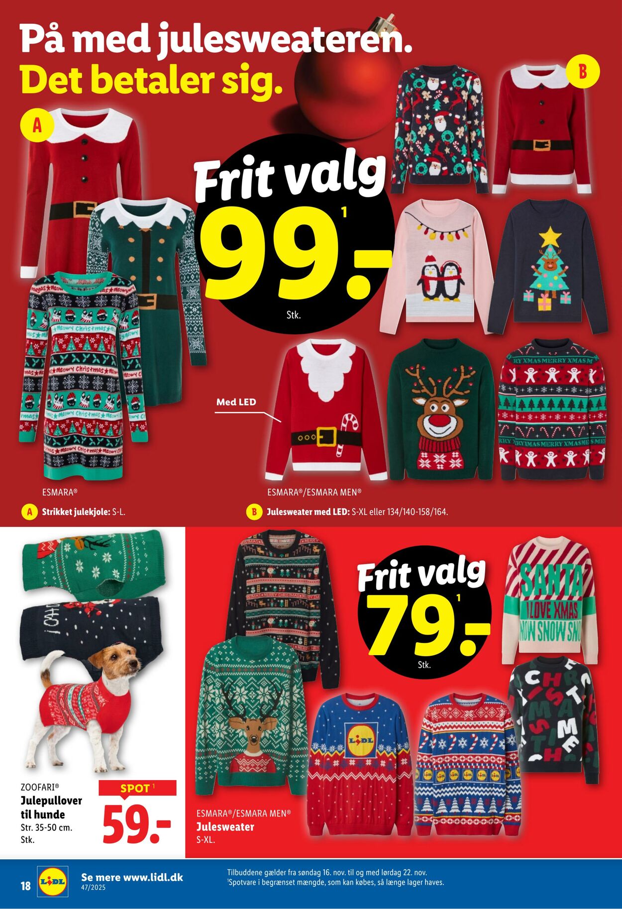 Tilbud Lidl 19.11.2025 - 22.11.2025