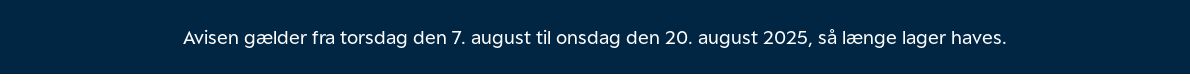 Tilbud Matas 07.08.2025 - 13.08.2025