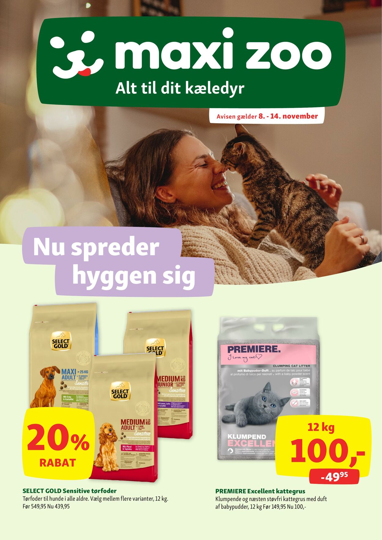 Maxi Zoo Kampagne Tilbud