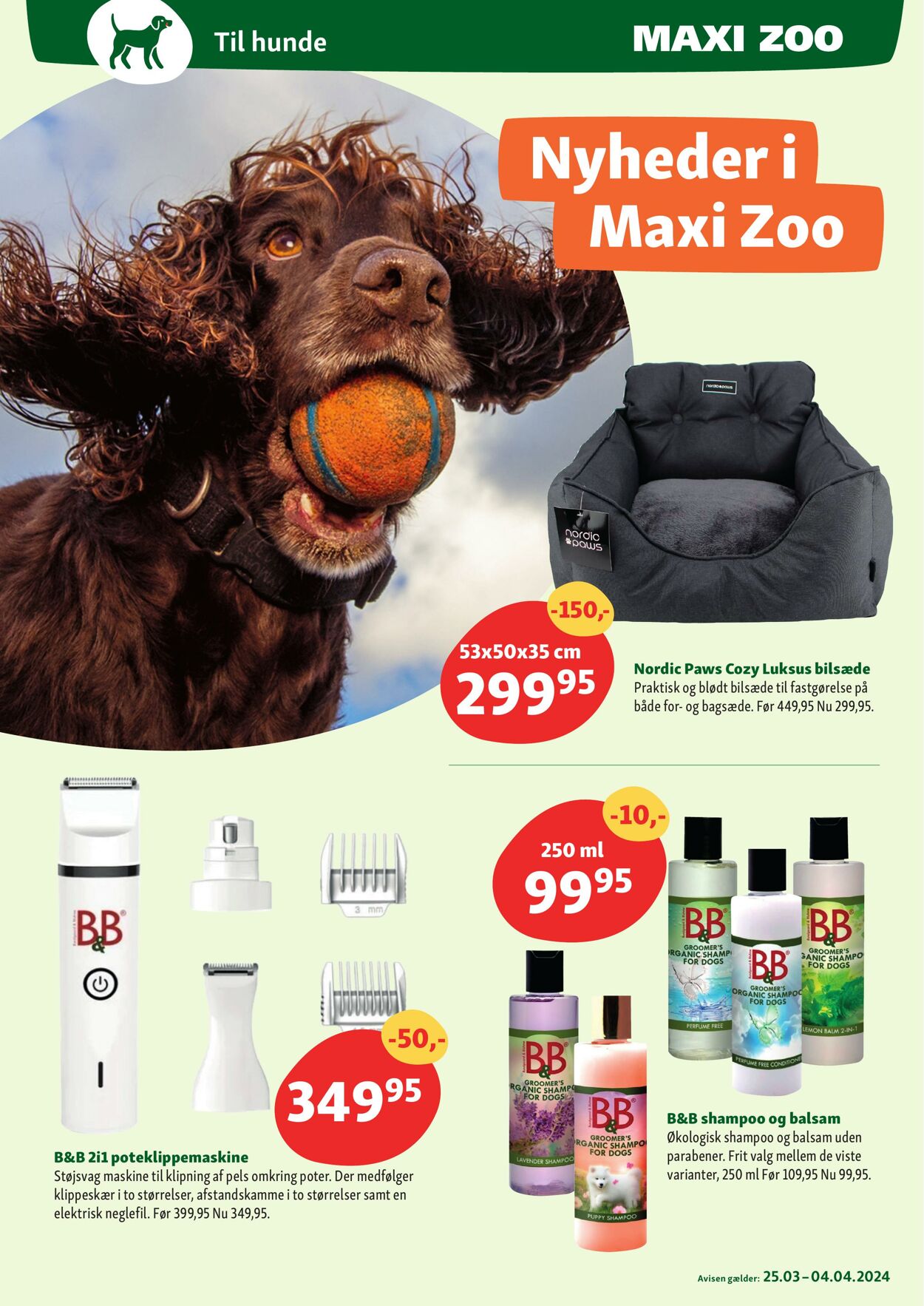 Tilbud Maxi Zoo 25.03.2024 - 04.04.2024