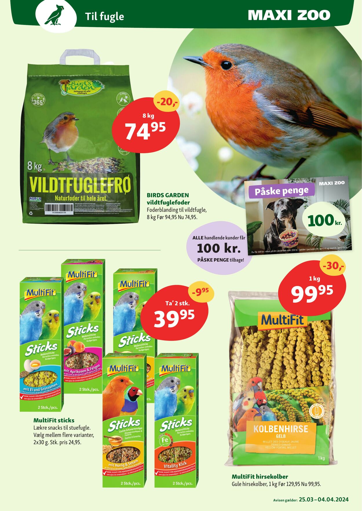 Tilbud Maxi Zoo 25.03.2024 - 04.04.2024