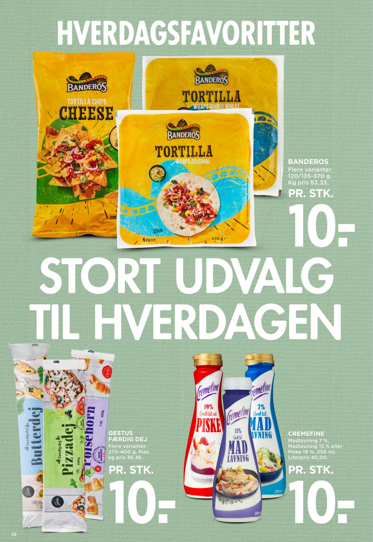 Tilbud Meny 08.08.2025 - 14.08.2025