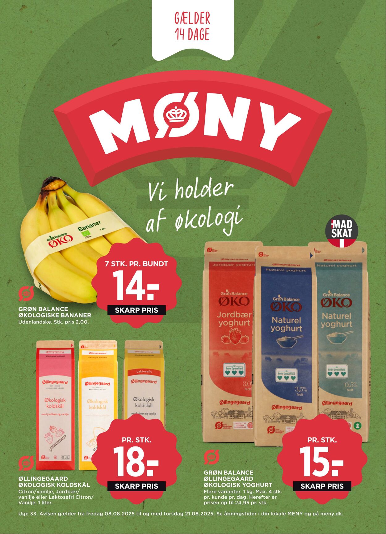 Tilbud Meny 08.08.2025 - 14.08.2025